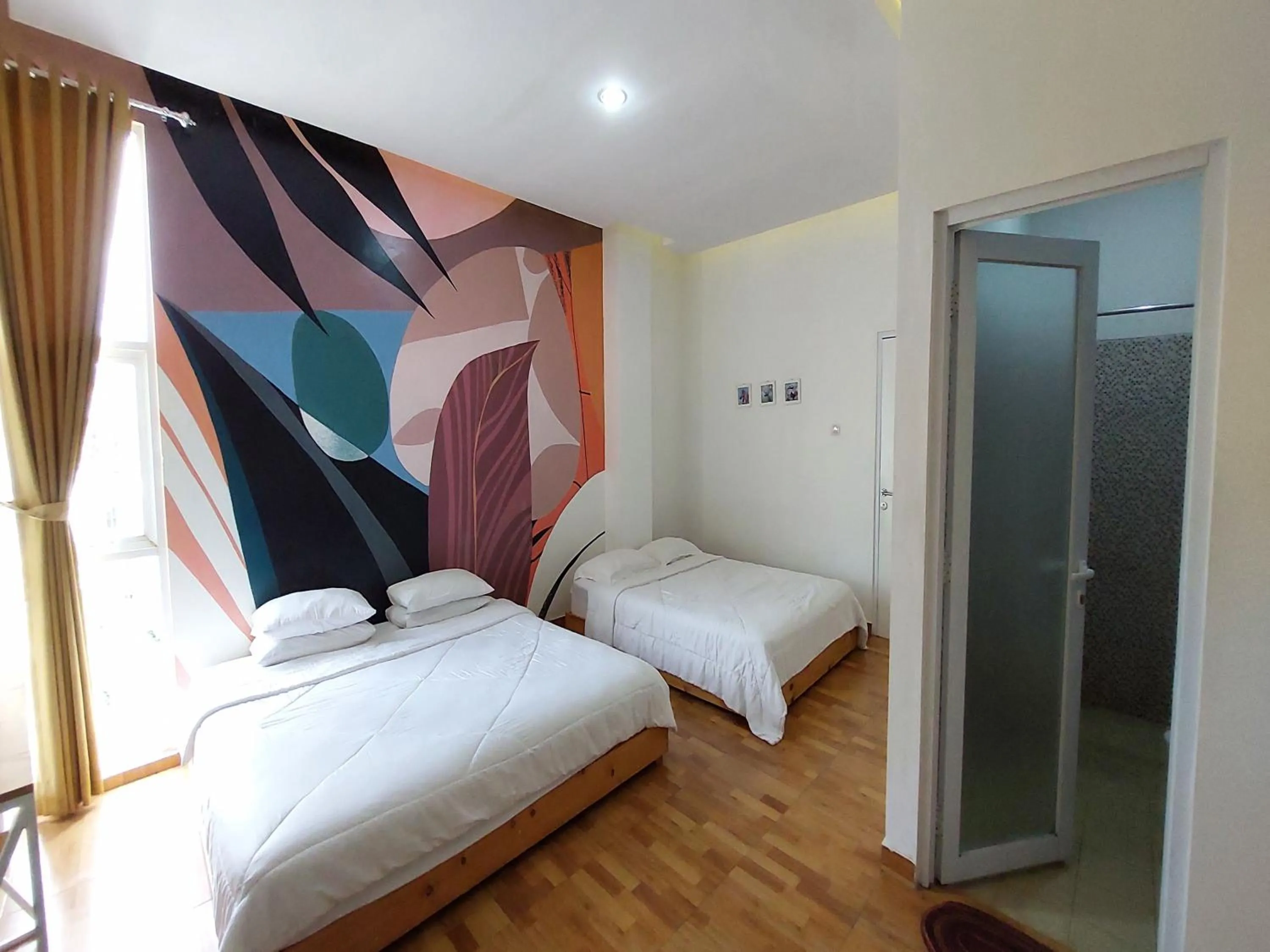 Bed in D'Journey Hotel