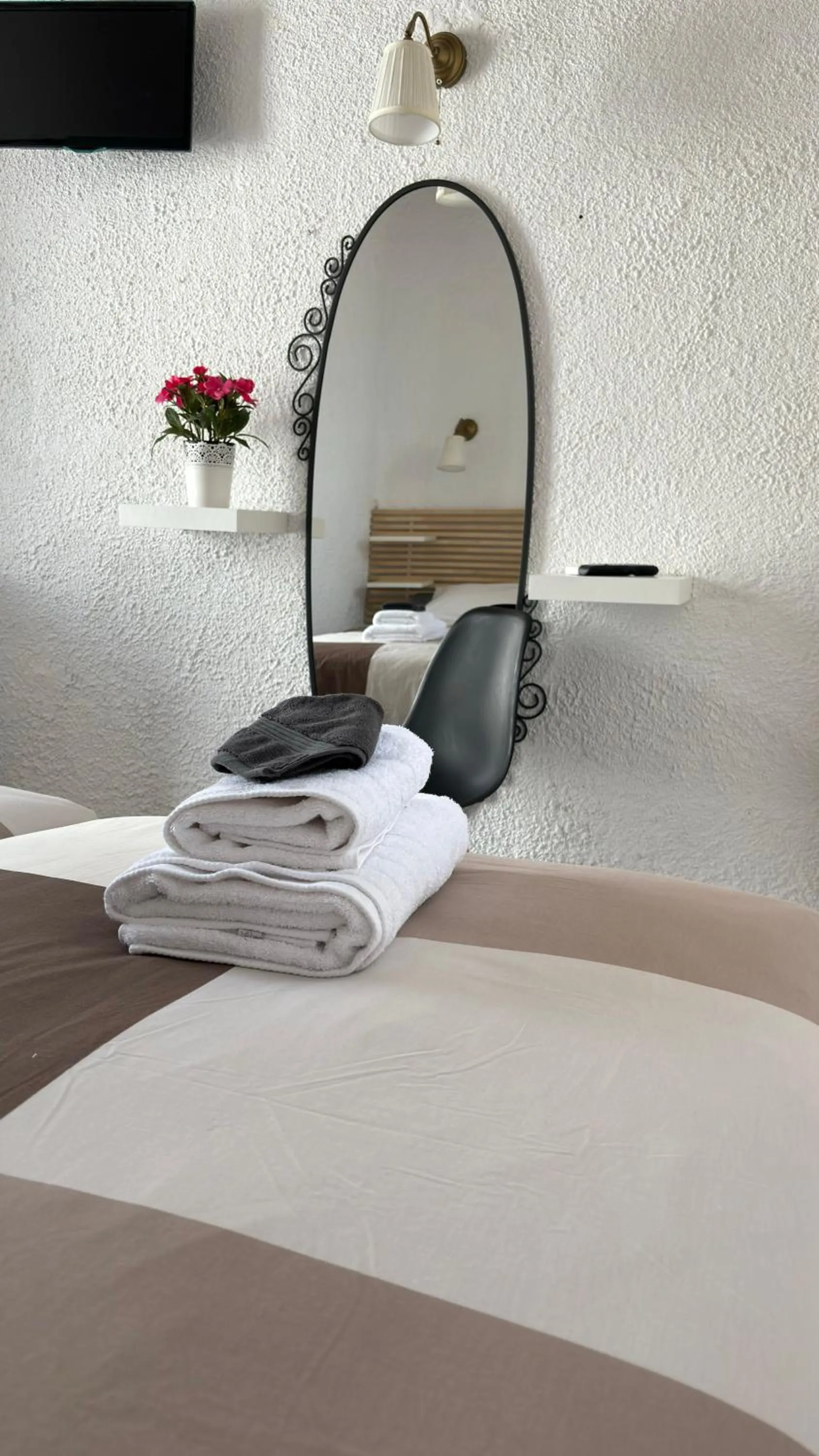 Bed in Vougli View Mykonos