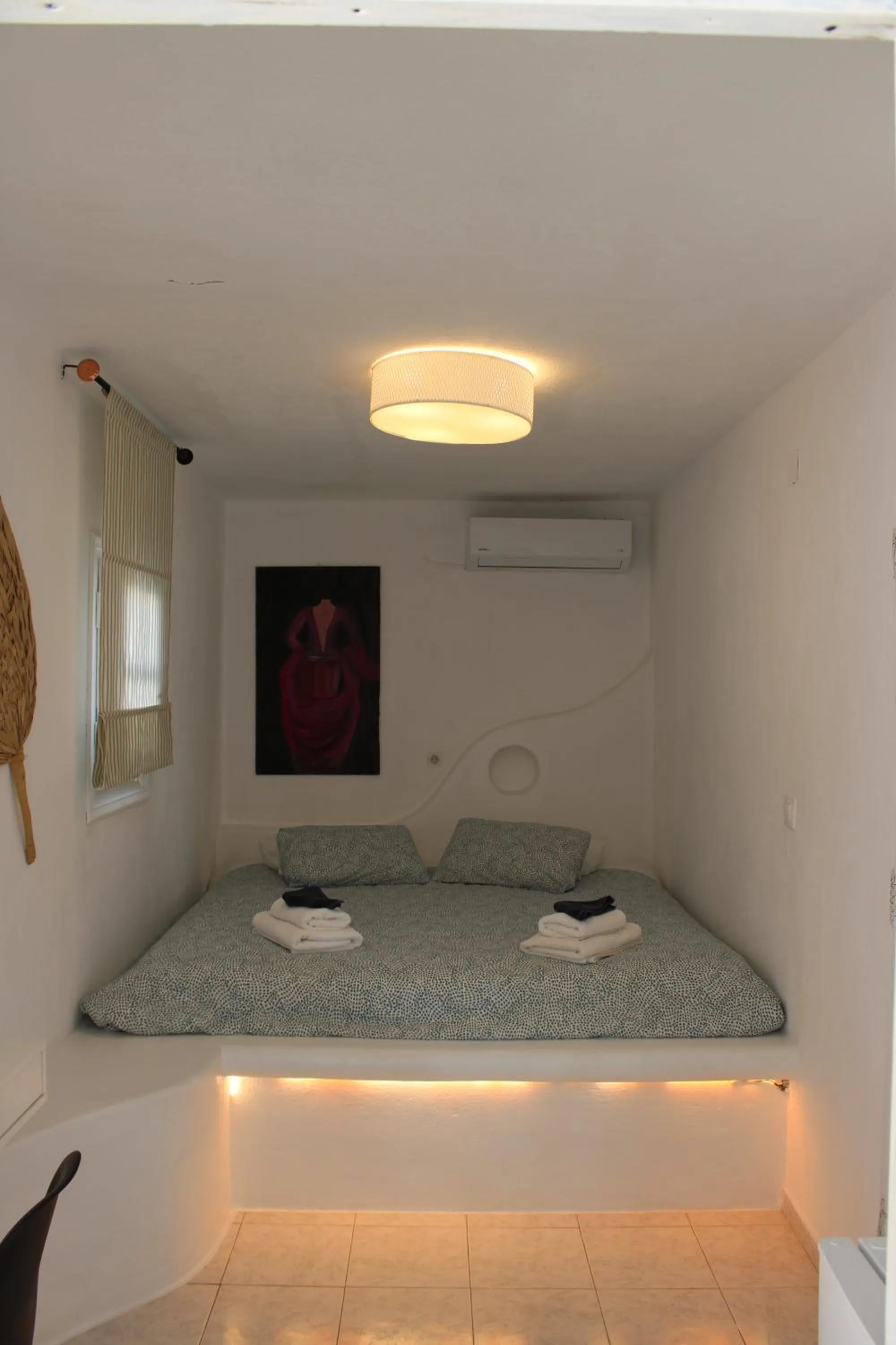 Bed in Vougli View Mykonos