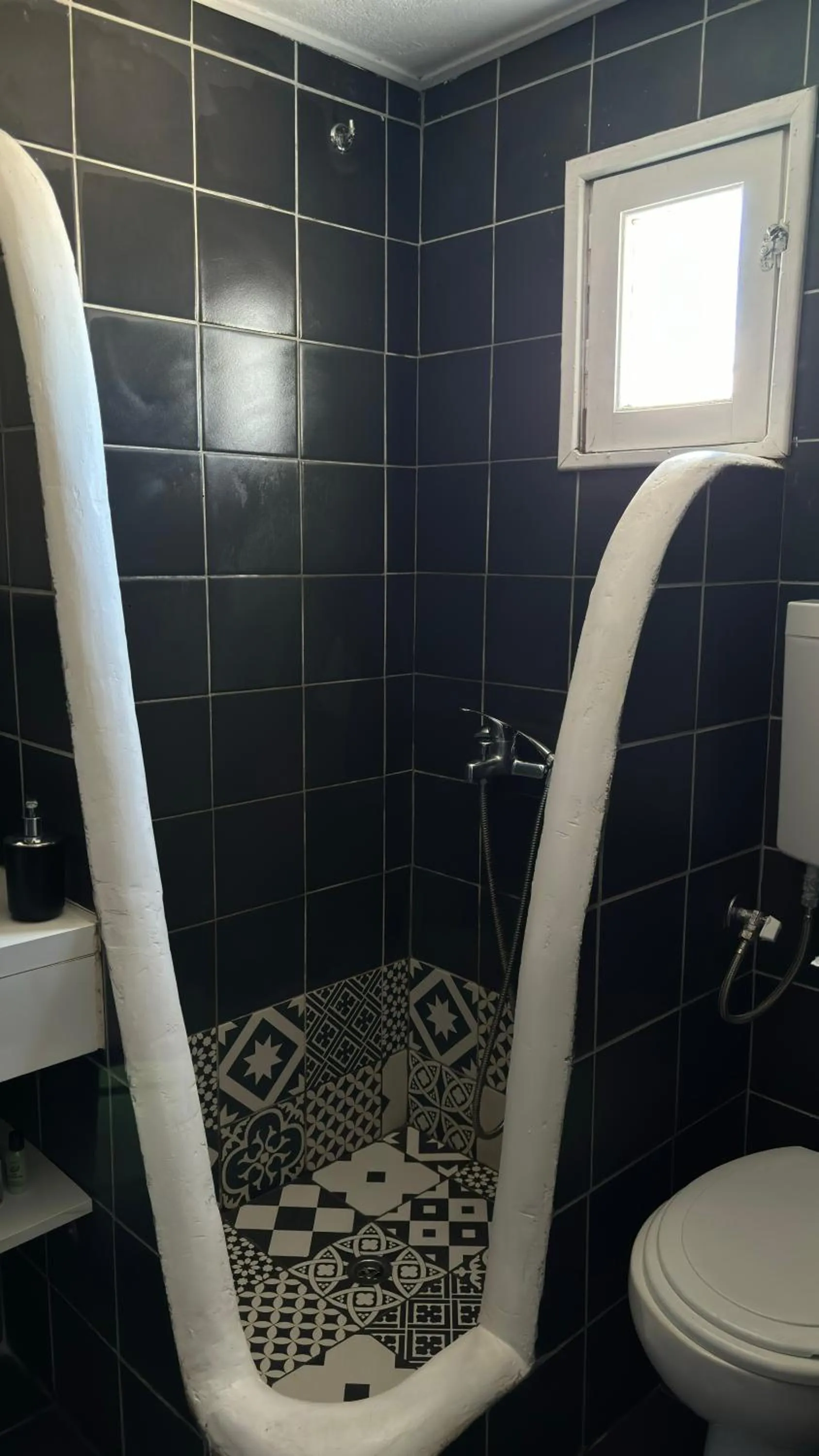 Shower in Vougli View Mykonos