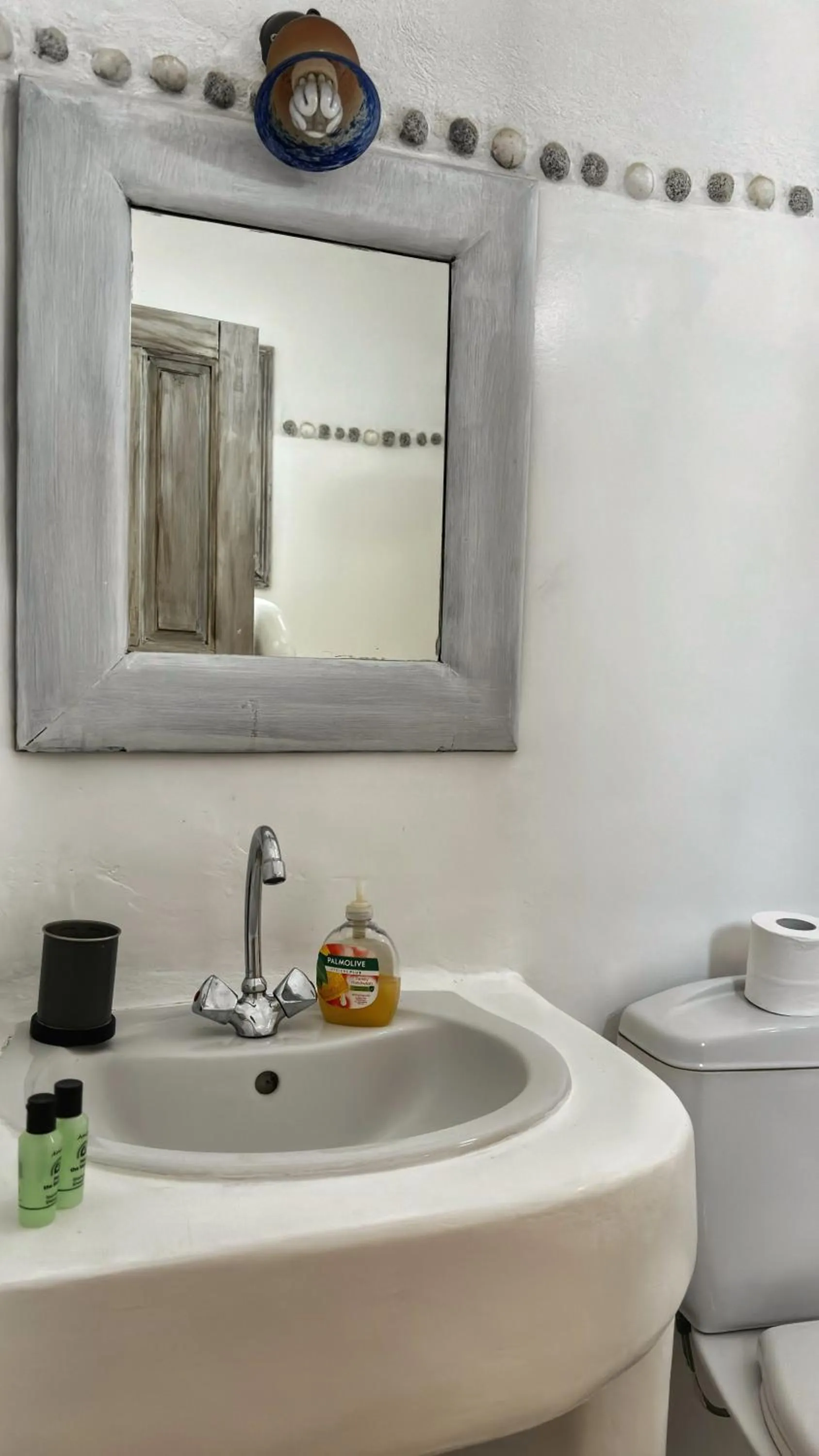 Bathroom in Vougli View Mykonos