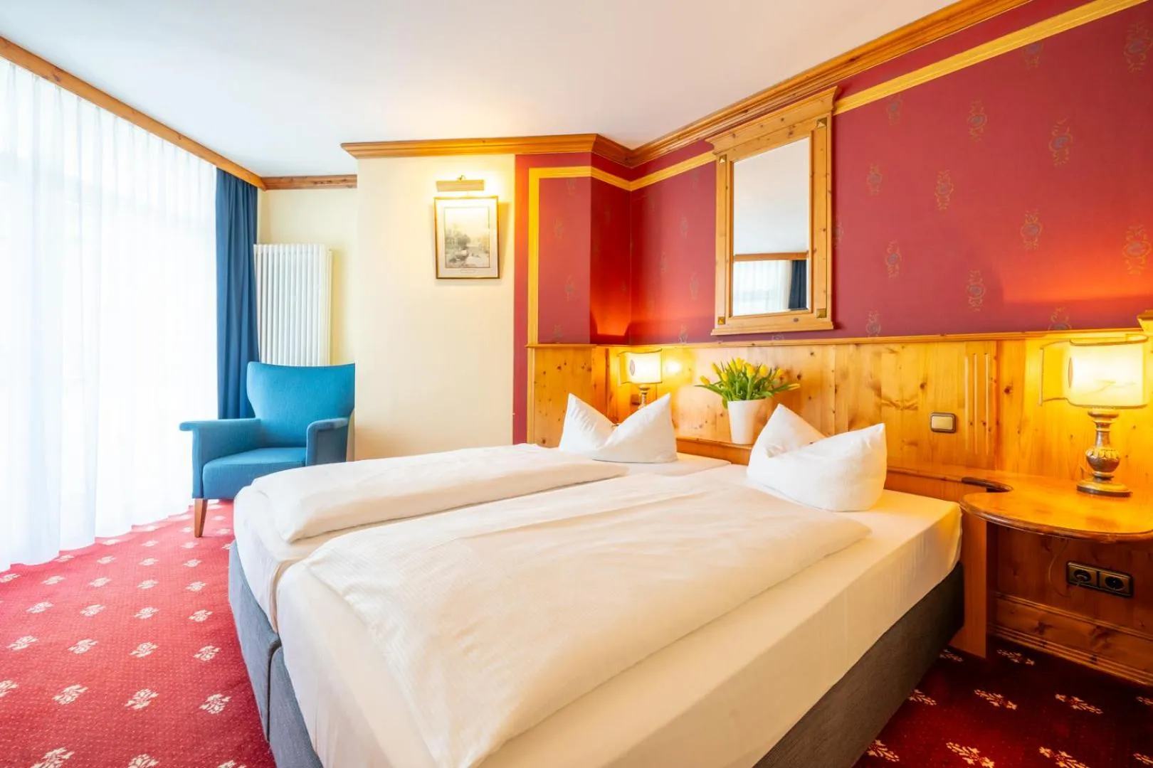 Bed in SOLTHUS Hotel&SPA