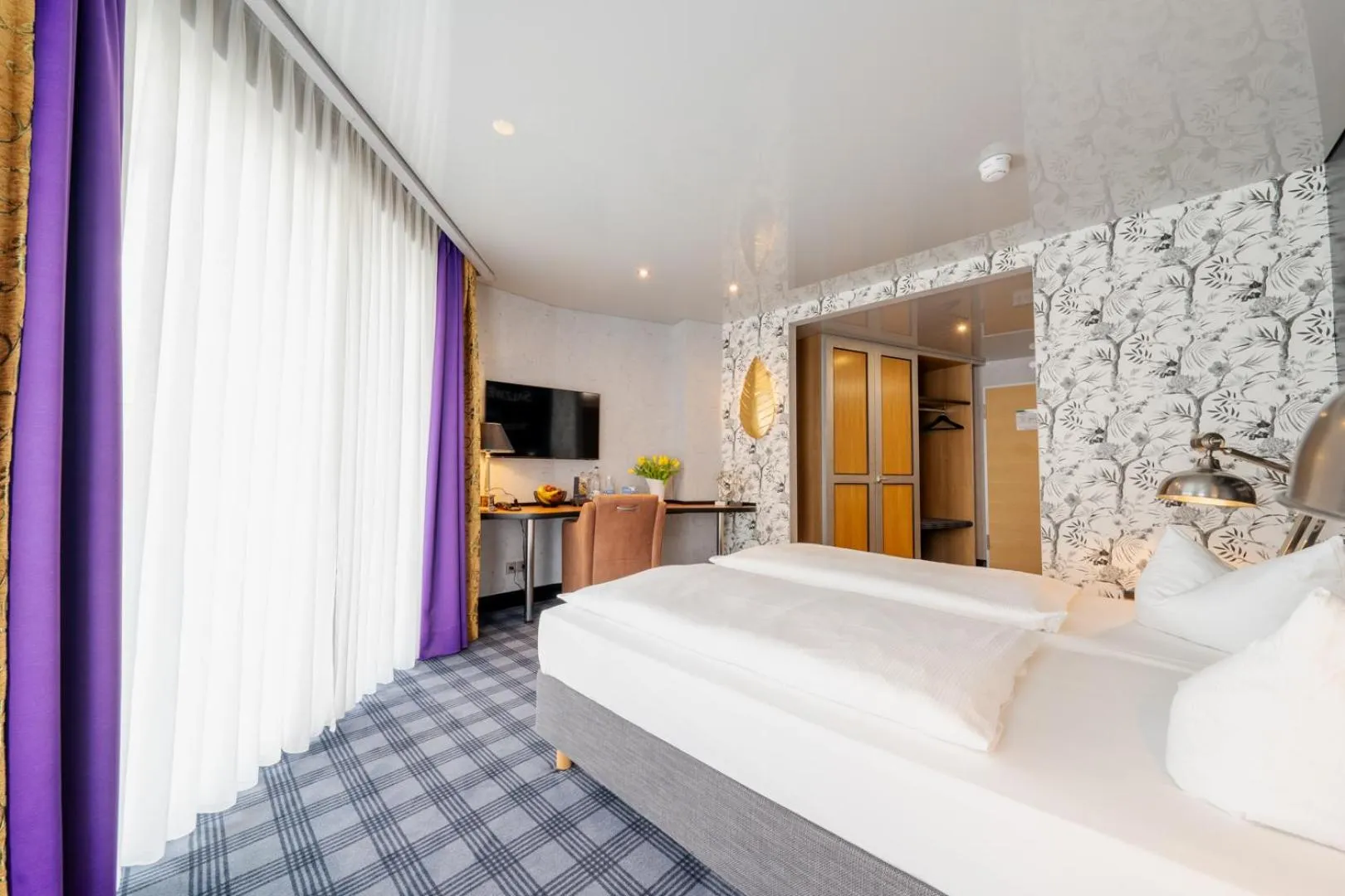 Photo of the whole room, Bed in SOLTHUS Hotel&SPA