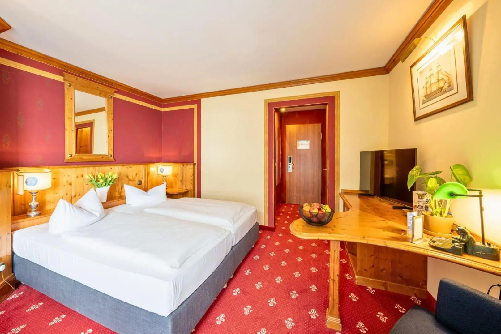 Bed in SOLTHUS Hotel&SPA