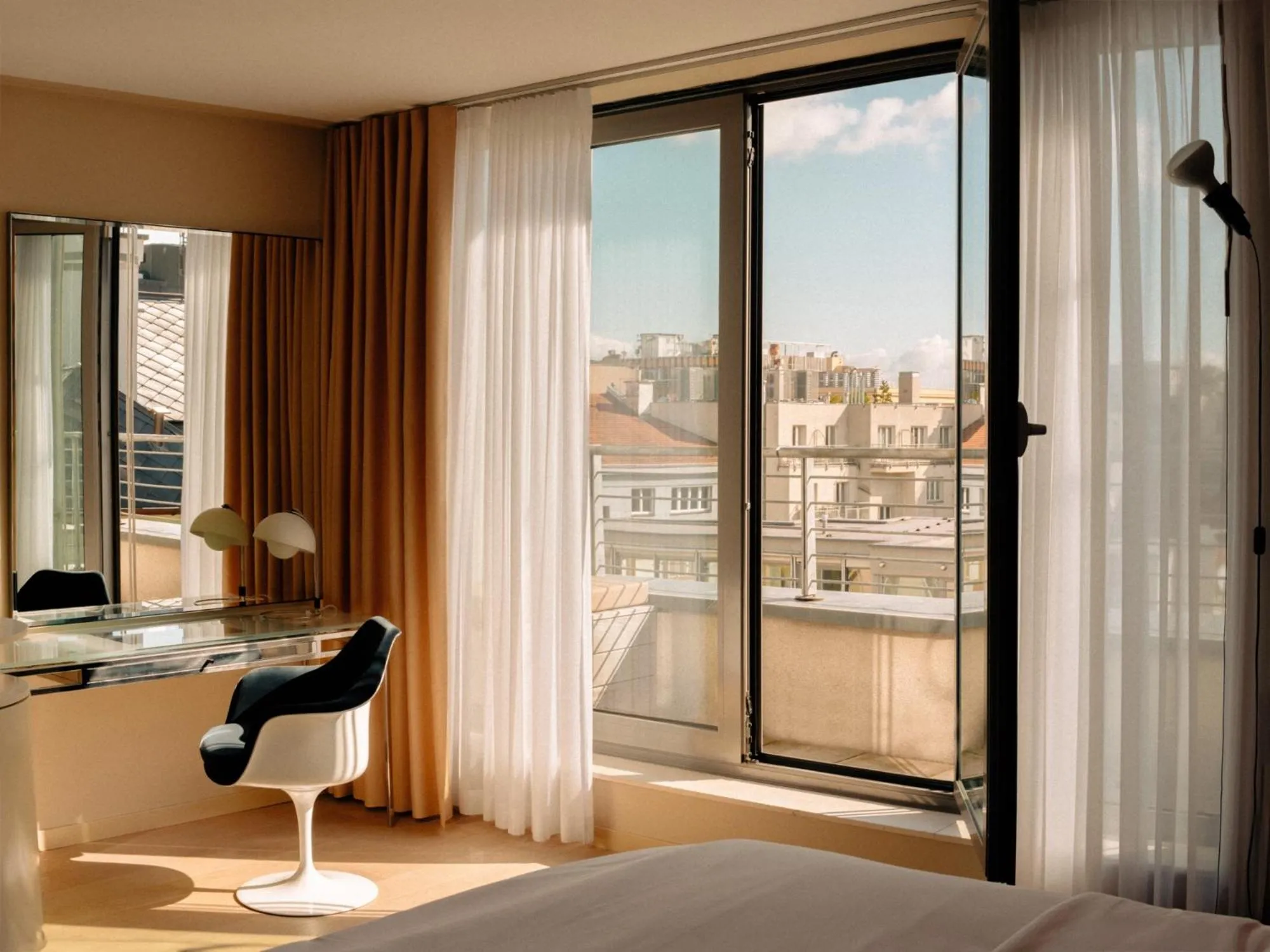 View (from property/room), Bed in Hotel Josef