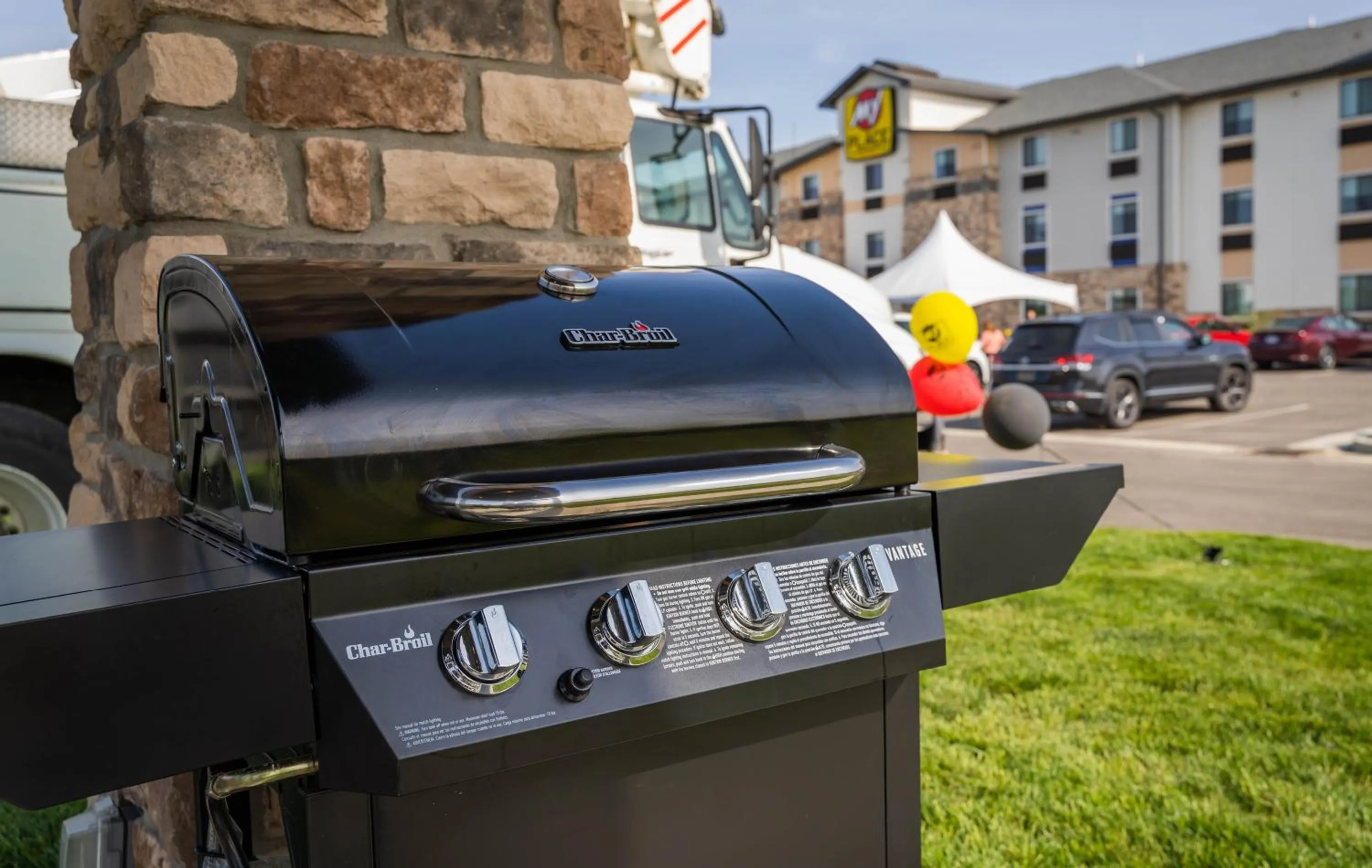 BBQ facilities in My Place Hotel-Marion, OH