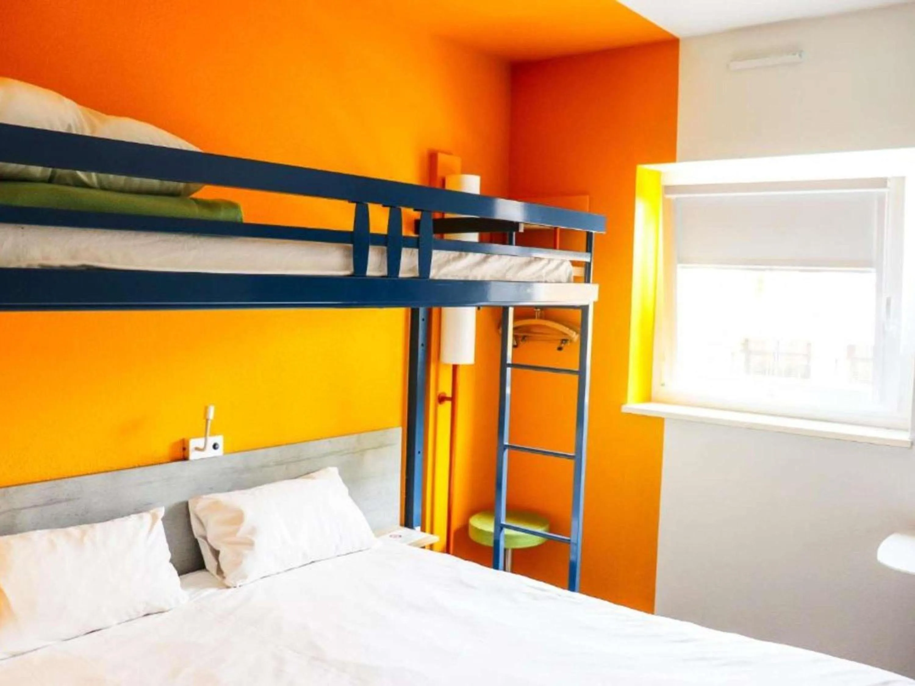 Bedroom, Bed in ibis Budget Colmar Centre Gare