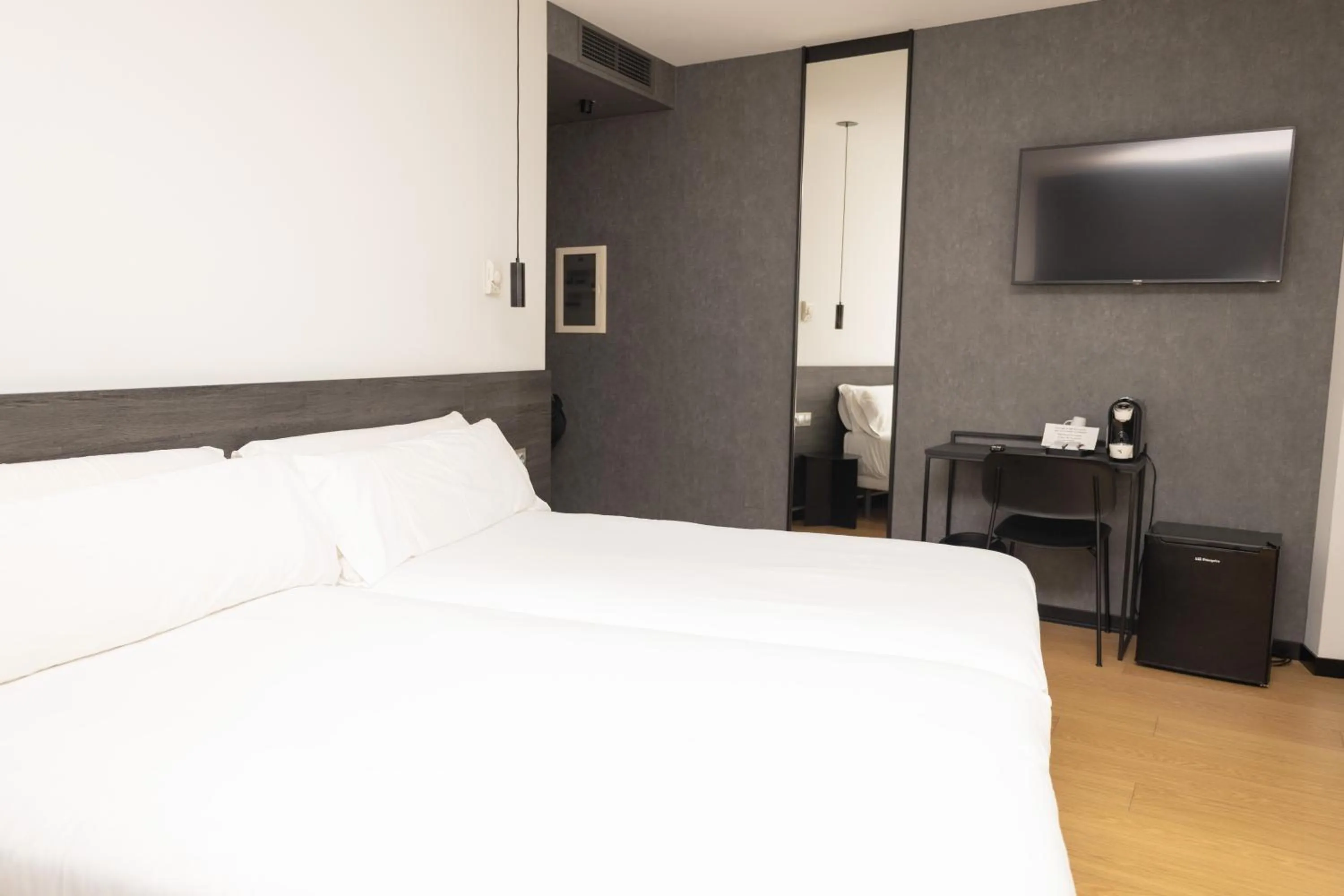 Bed in Hotel Forum Ceao