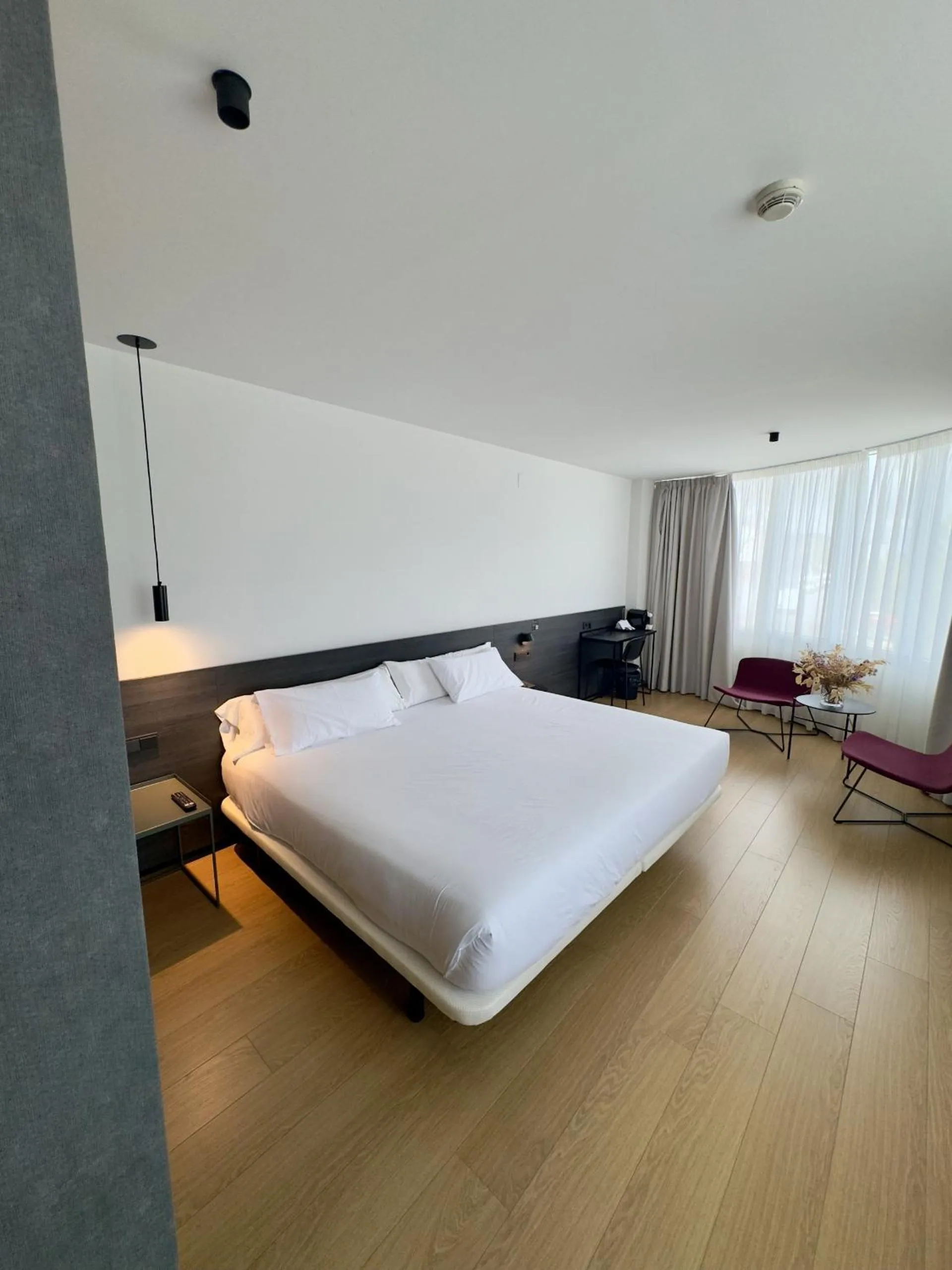 Bed in Hotel Forum Ceao