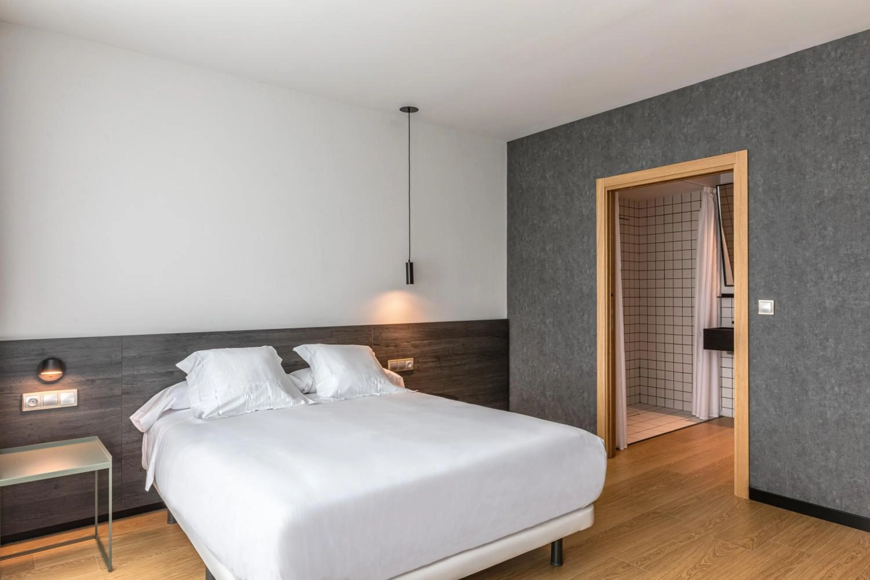 Bed in Hotel Forum Ceao