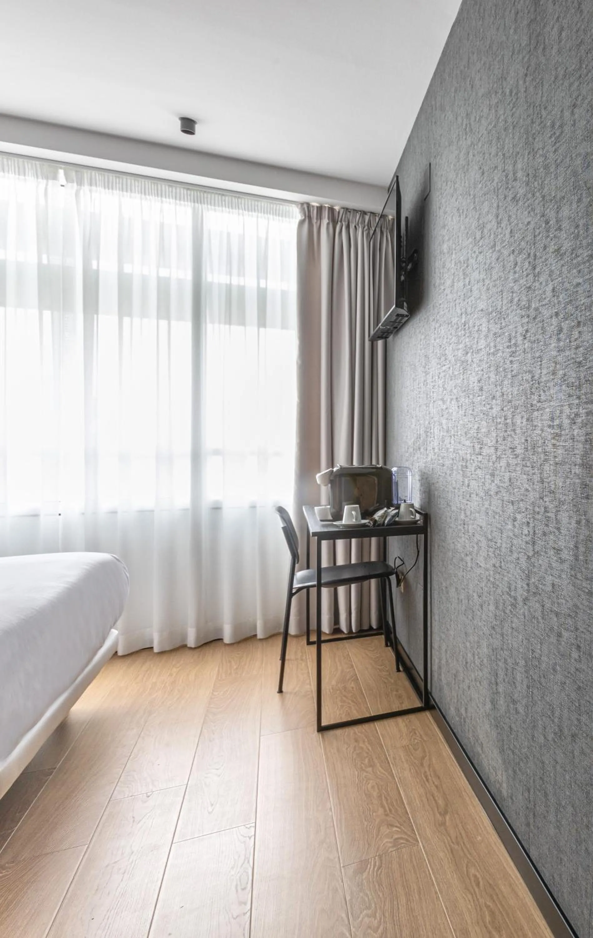 Bed in Hotel Forum Ceao