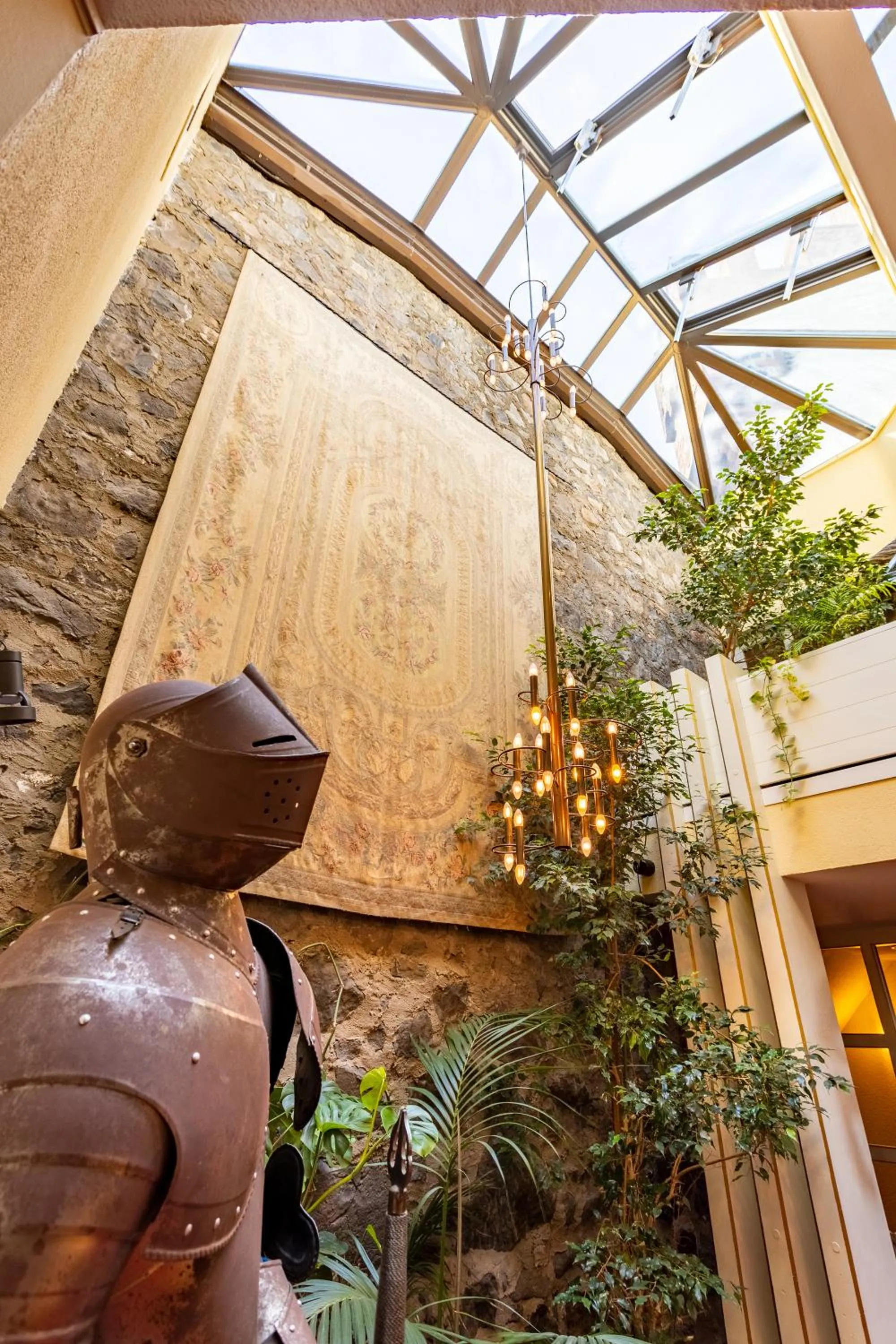 Patio in Burghotel Staufenberg