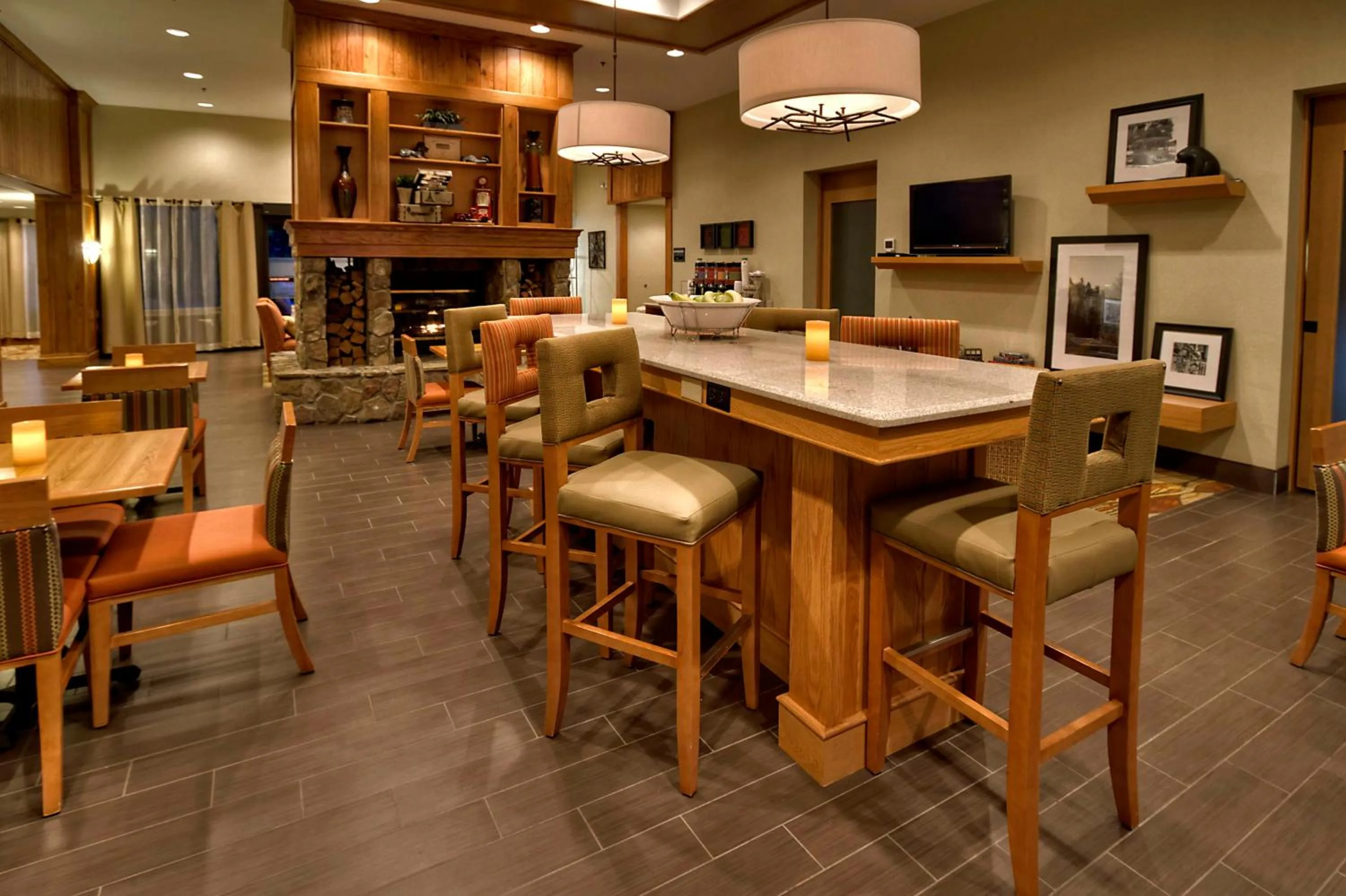 Lobby or reception in Hampton Inn Franklin, NC