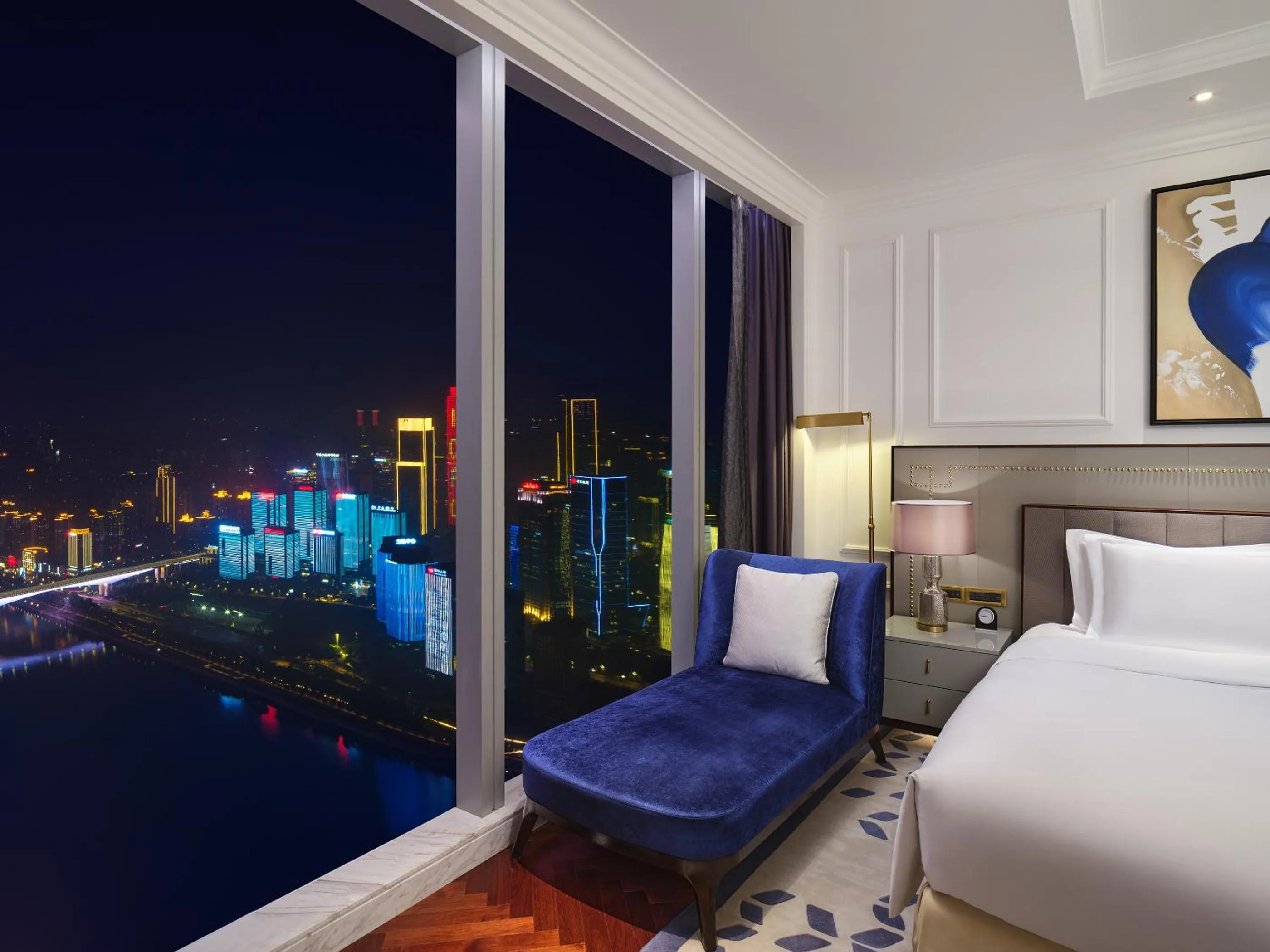 Night, Bed in The Lixury Hotel, in The Unbound Collection by Hyatt - Liberation Square