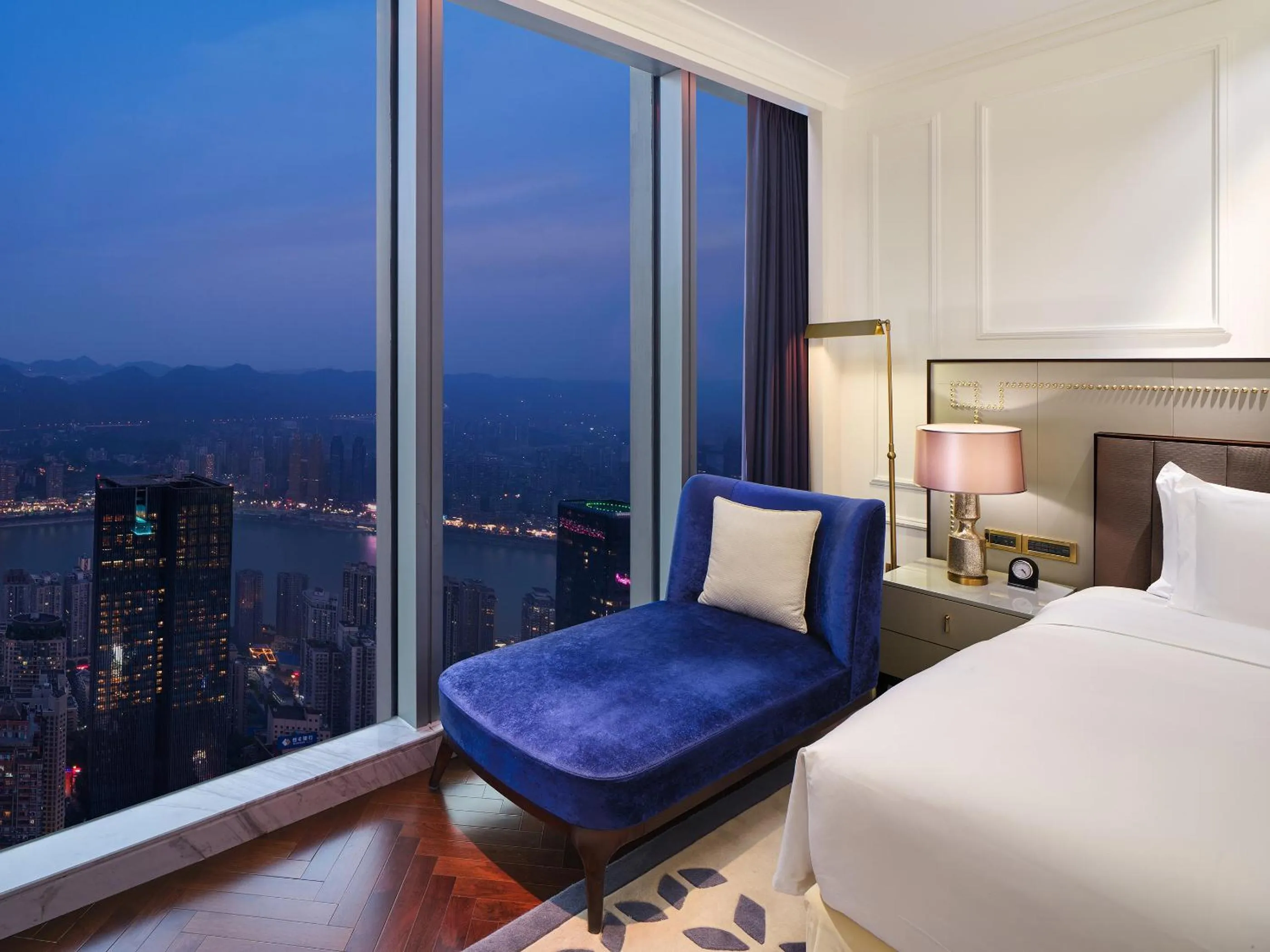 Seating area, Bed in The Lixury Hotel, in The Unbound Collection by Hyatt - Liberation Square