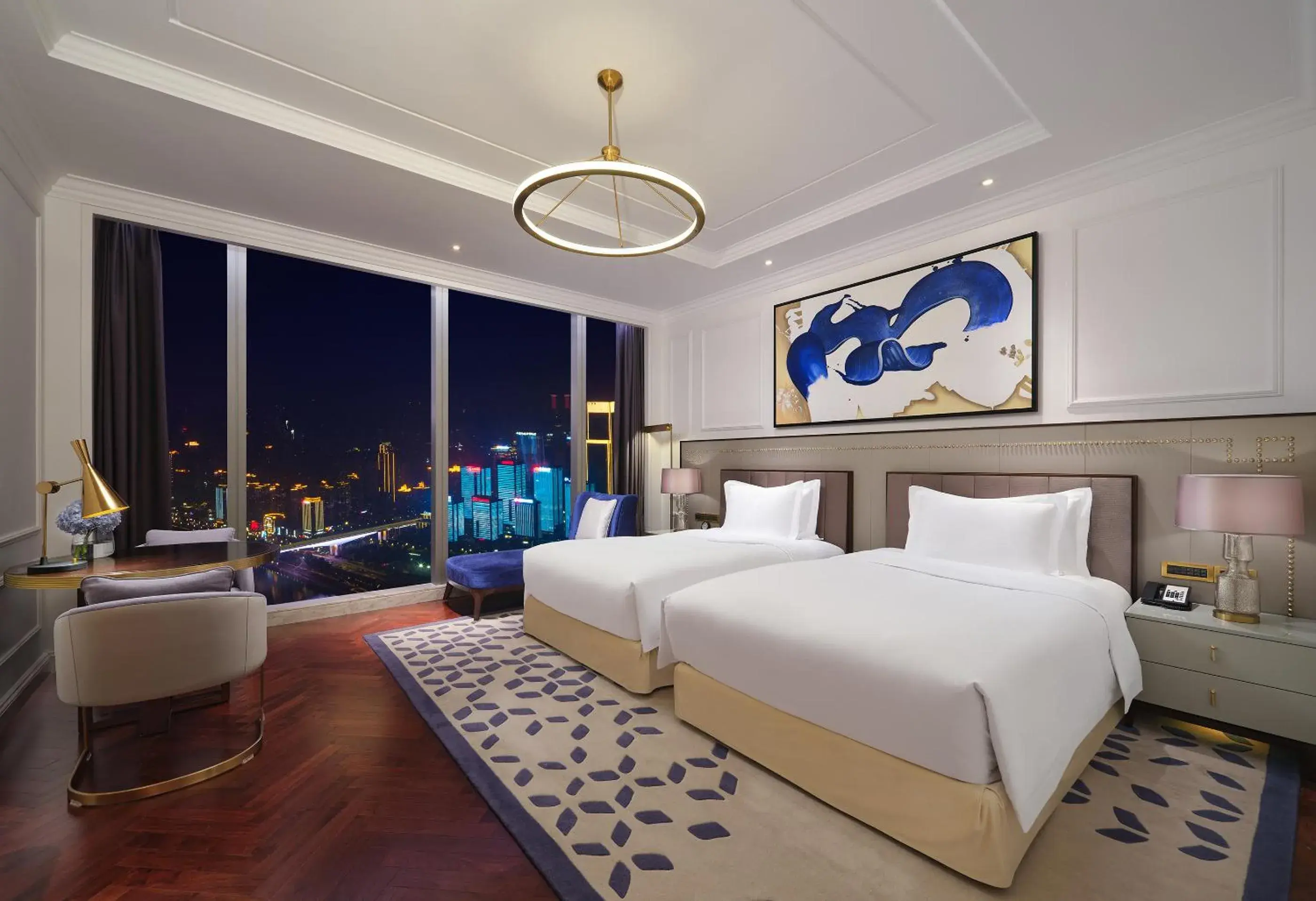 Deluxe Twin Room with River View in The Lixury Hotel, in The Unbound Collection by Hyatt - Liberation Square Deluxe Twin Room with River View in The Lixury Hotel, in The Unbound Collection by Hyatt - Liberation Square