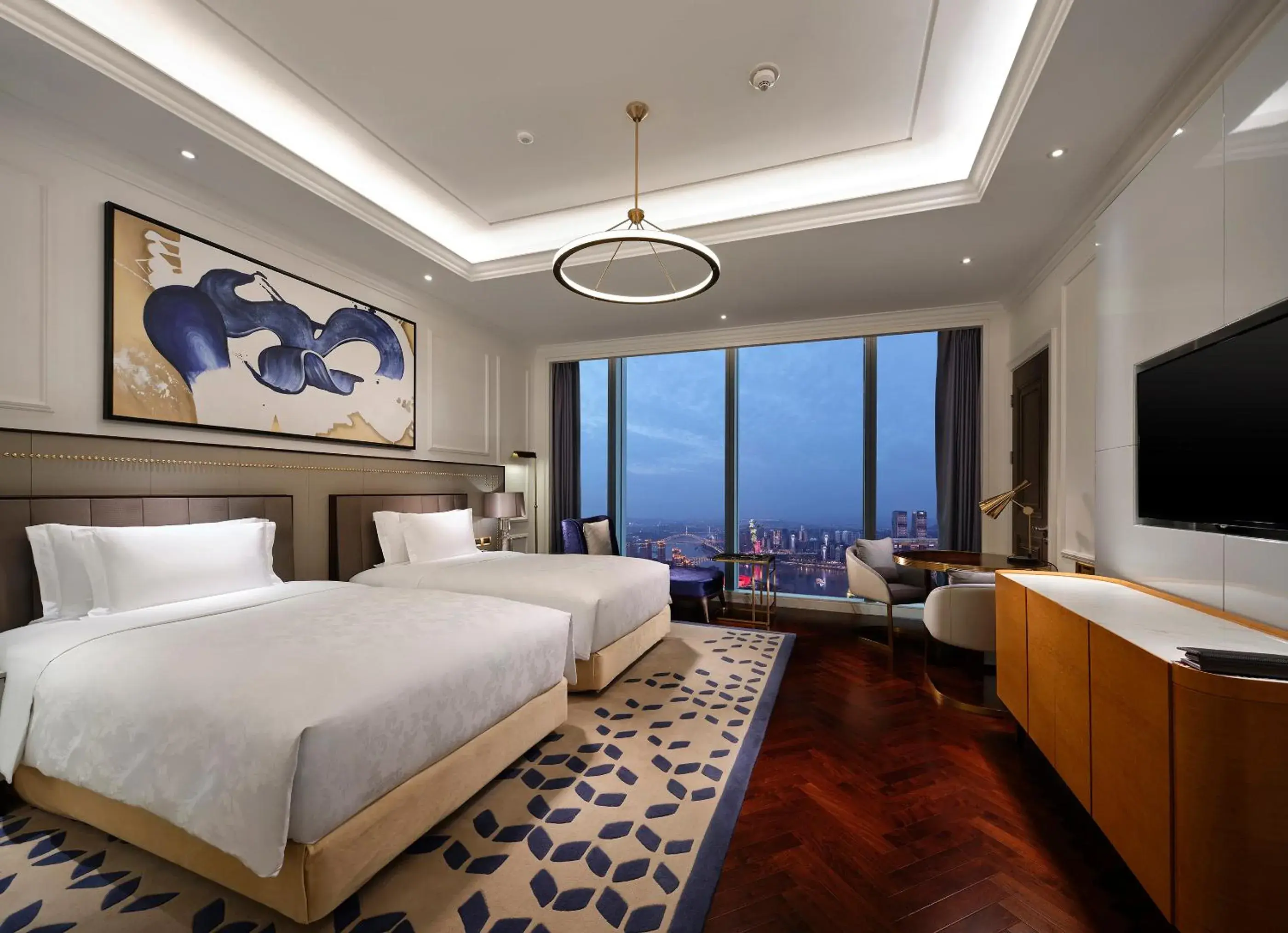 Twin Room with River View - Club Access in The Lixury Hotel, in The Unbound Collection by Hyatt - Liberation Square Twin Room with River View - Club Access in The Lixury Hotel, in The Unbound Collection by Hyatt - Liberation Square