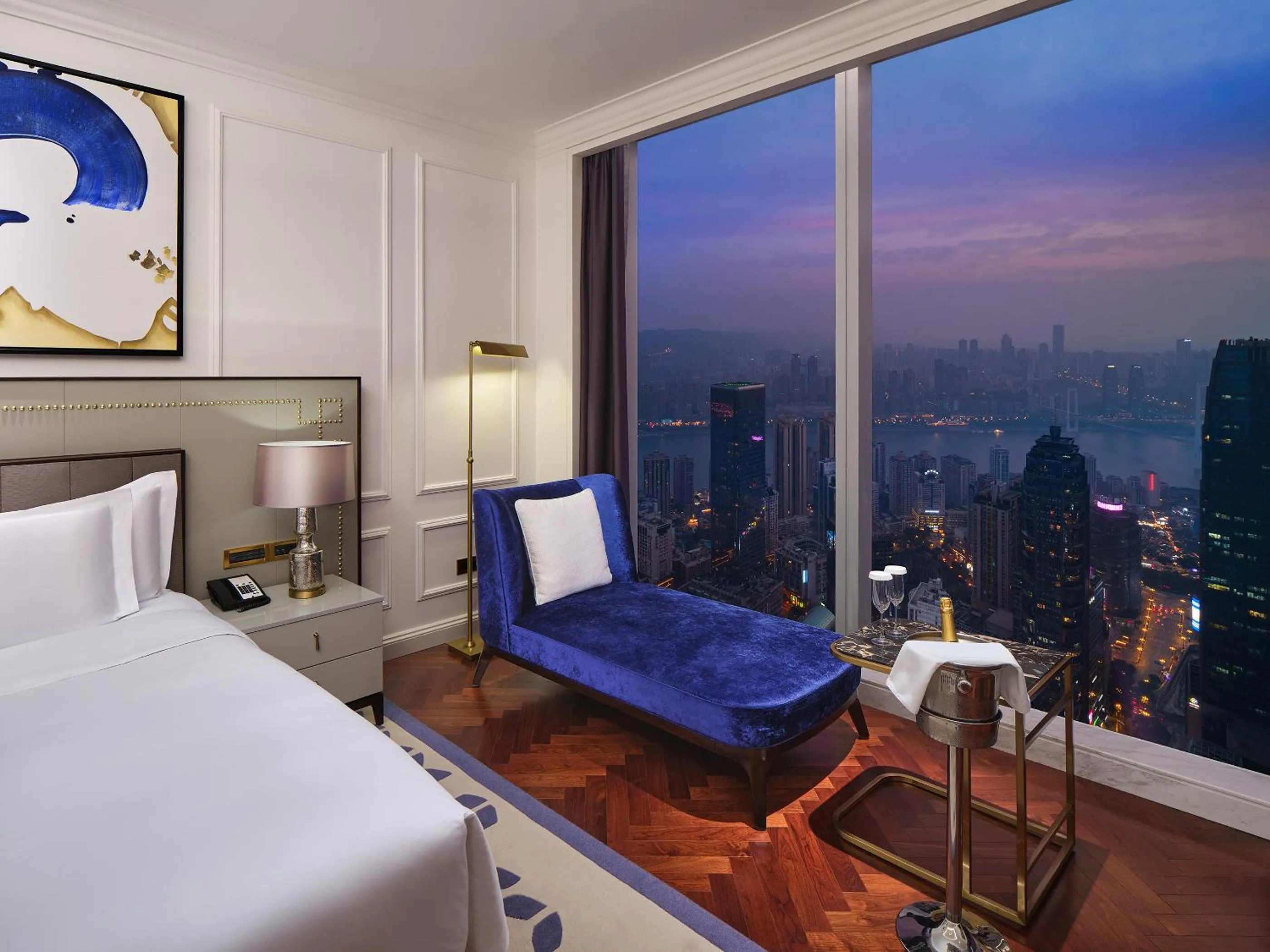 City view, Bed in The Lixury Hotel, in The Unbound Collection by Hyatt - Liberation Square