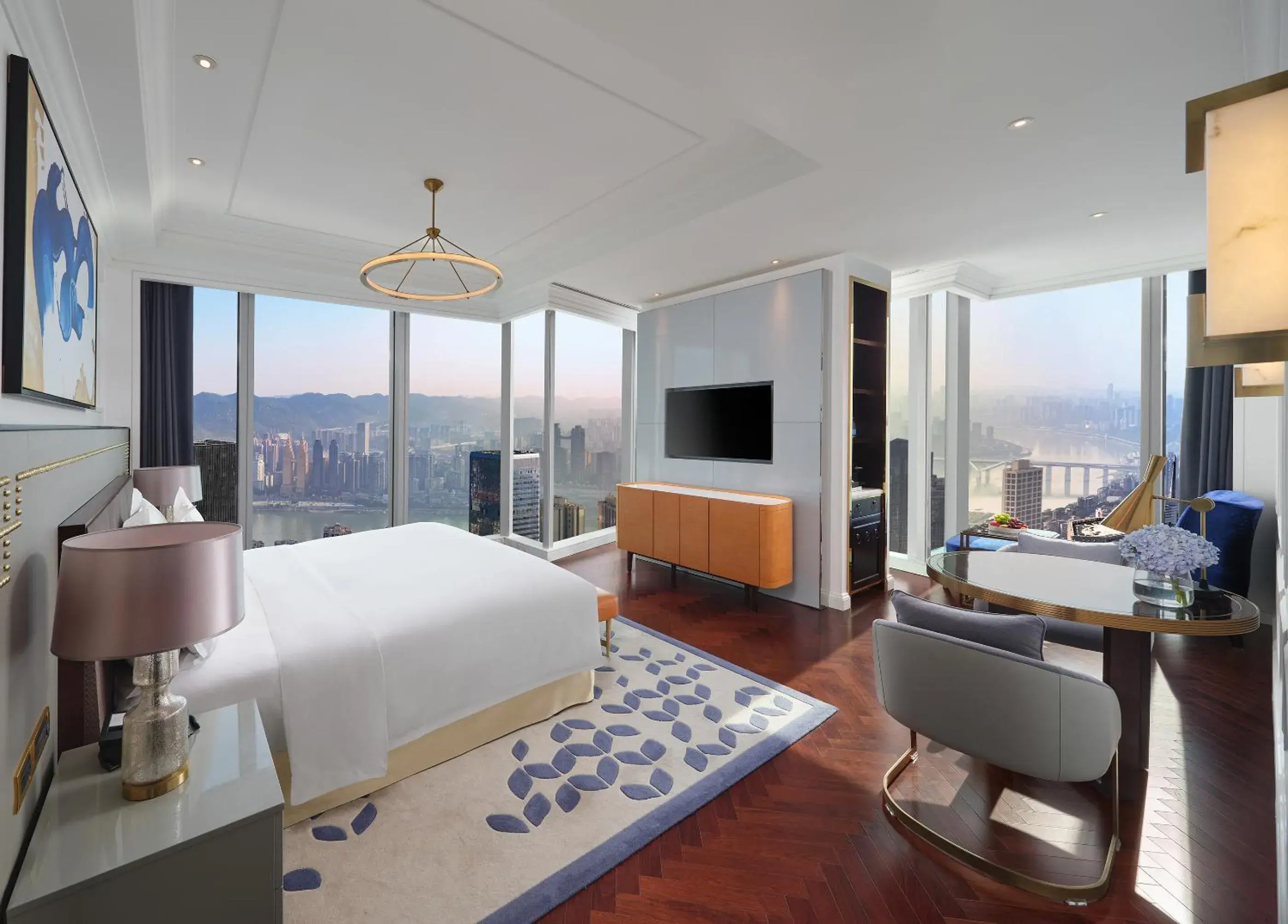 Corner King Room with River View - Club Access in The Lixury Hotel, in The Unbound Collection by Hyatt - Liberation Square Corner King Room with River View - Club Access in The Lixury Hotel, in The Unbound Collection by Hyatt - Liberation Square