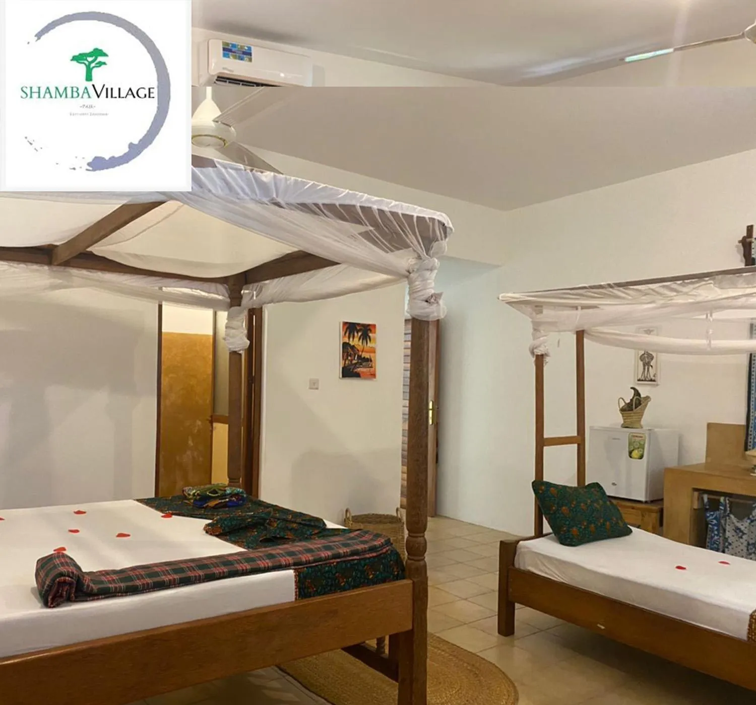 Bed in Shamba Village