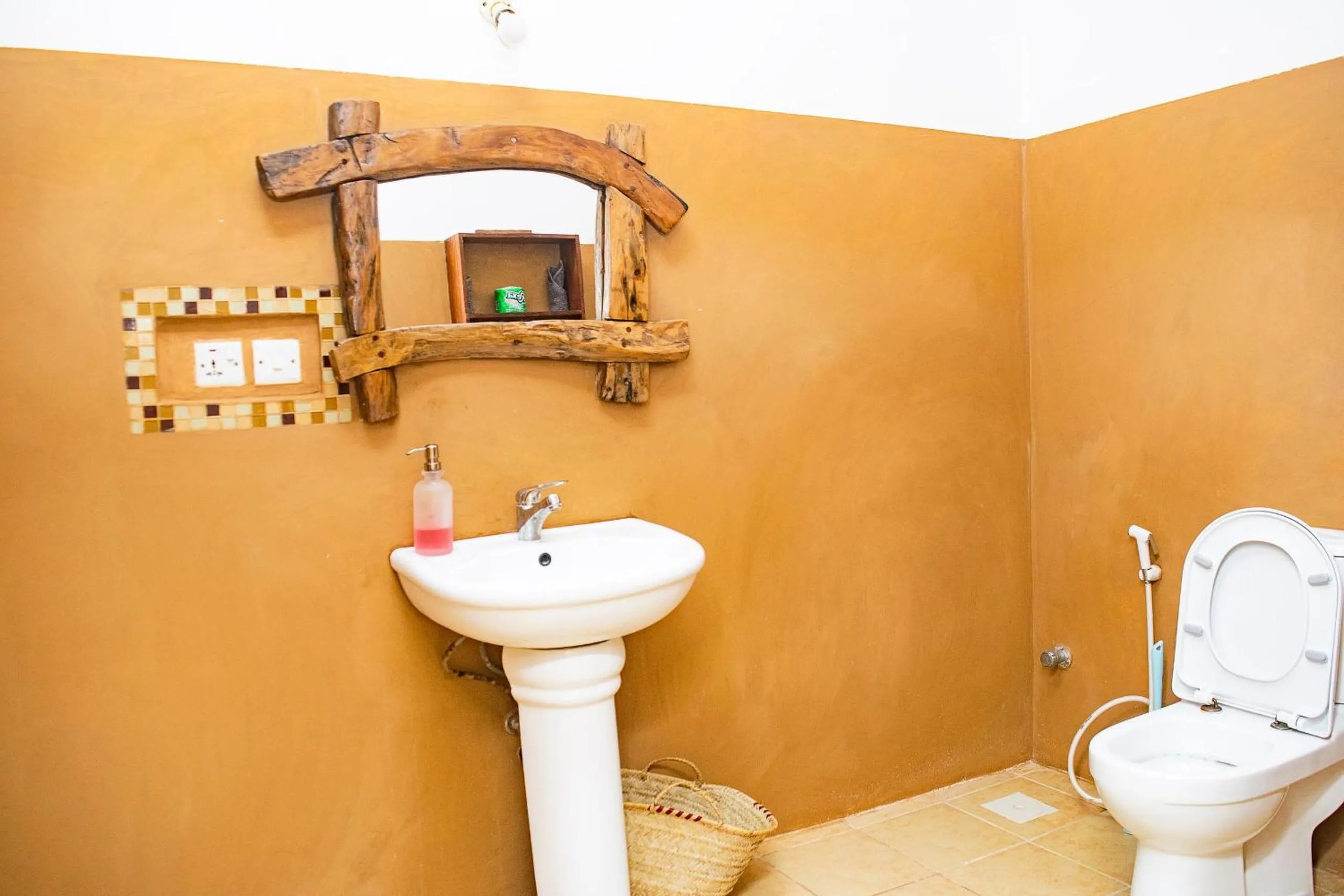 Toilet in Shamba Village