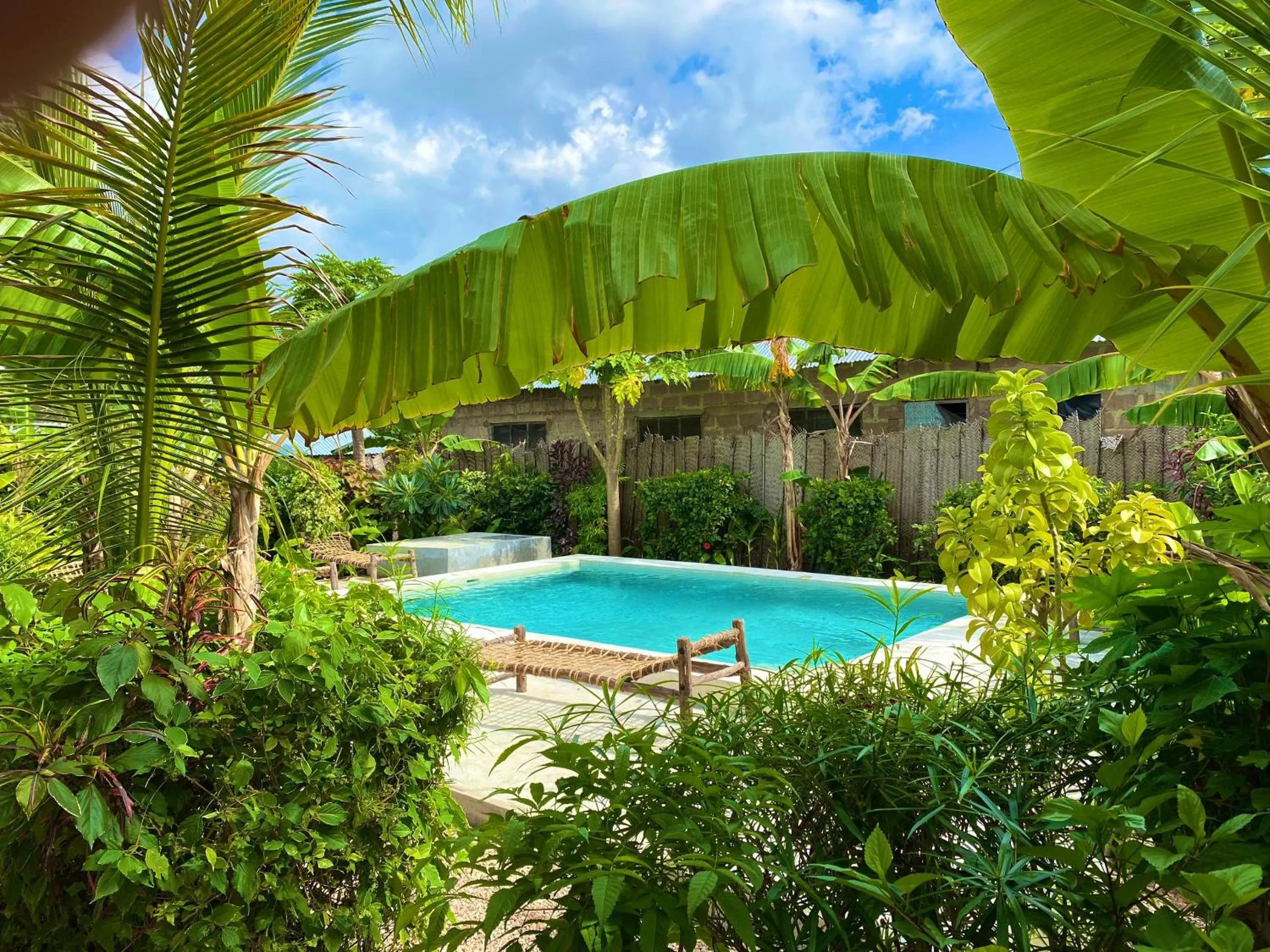 Pool view in Shamba Village