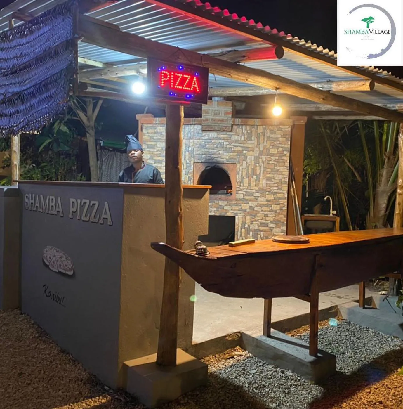 Restaurant/places to eat in Shamba Village