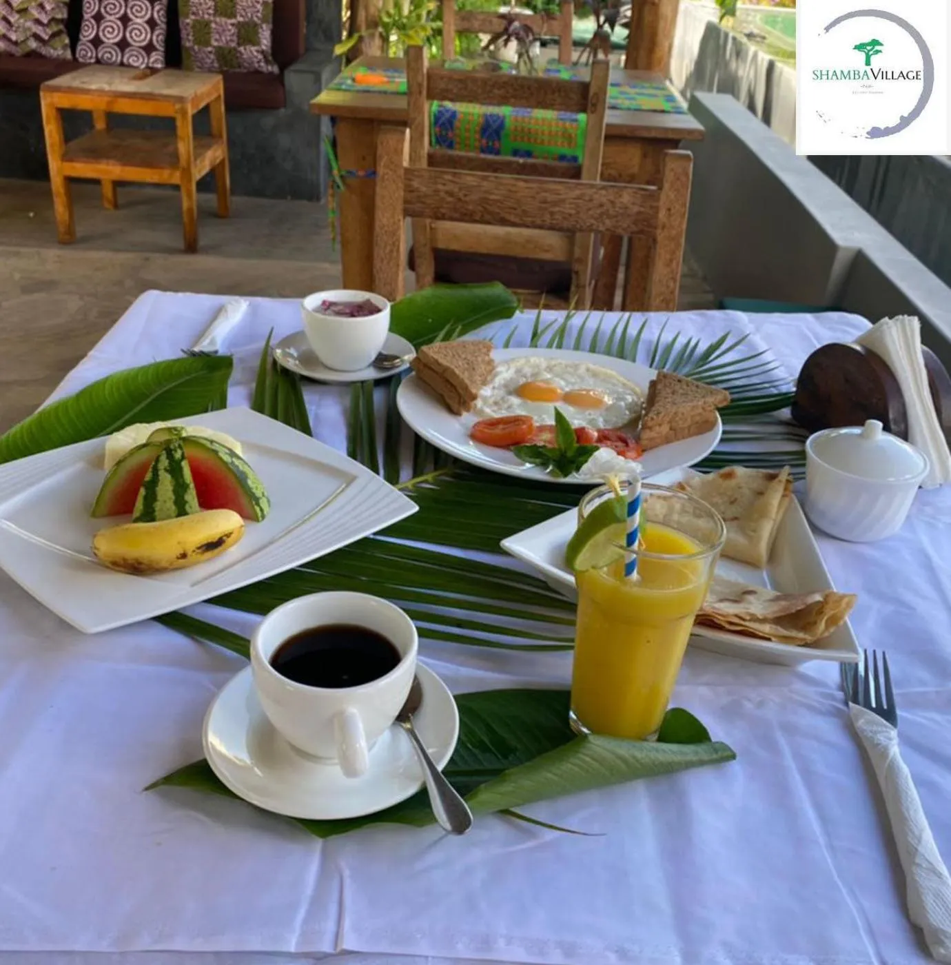 Breakfast in Shamba Village
