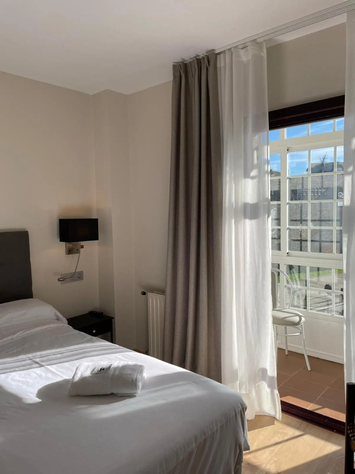 Bed in Hotel San Marcus