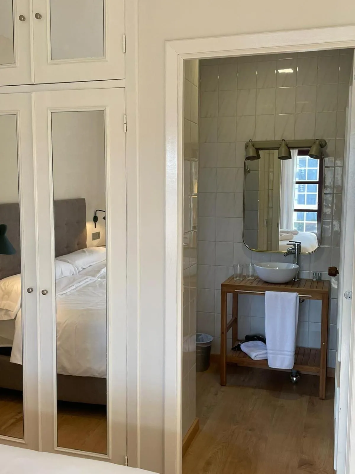 Bed in Hotel San Marcus