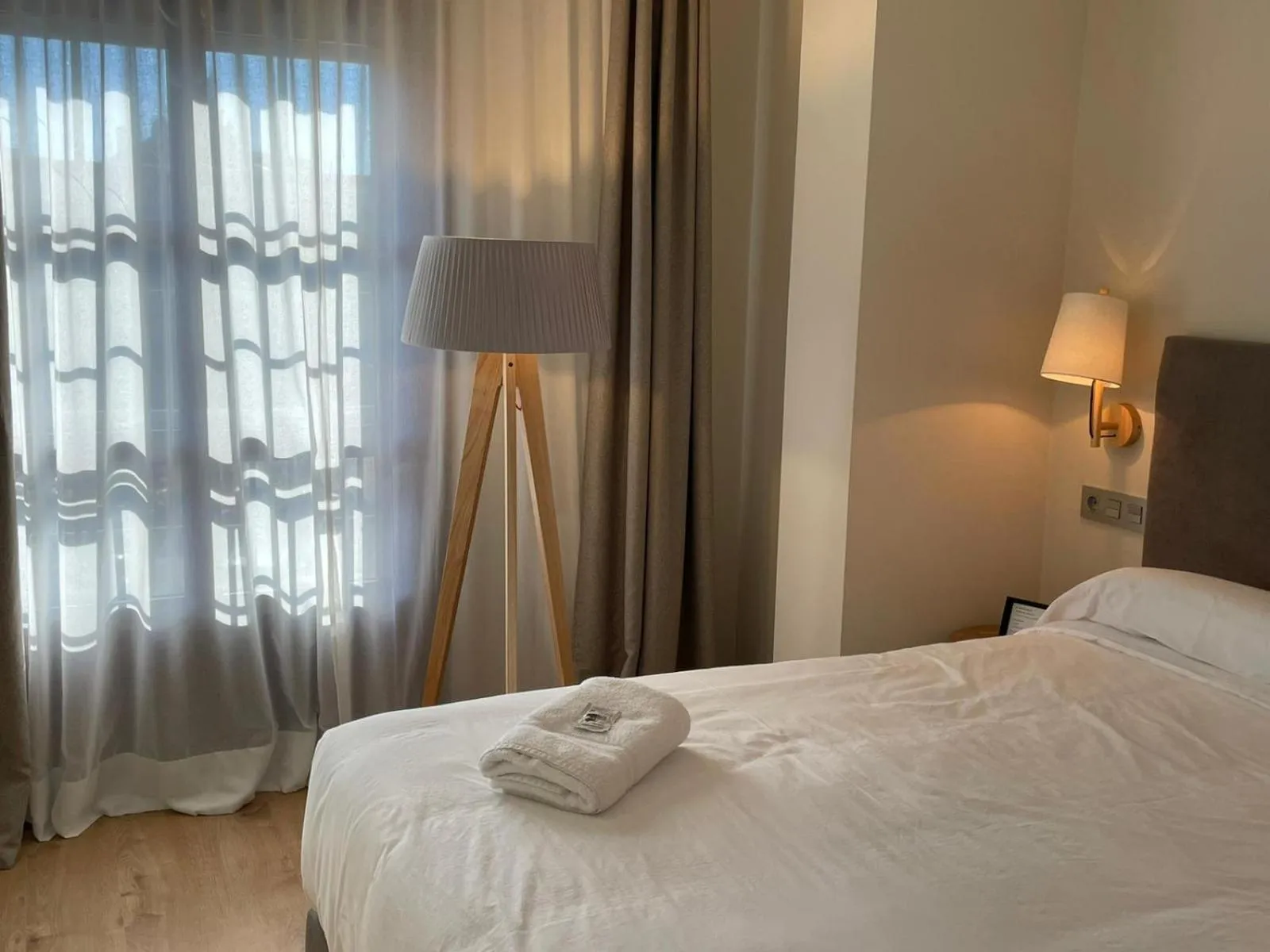 Bed in Hotel San Marcus