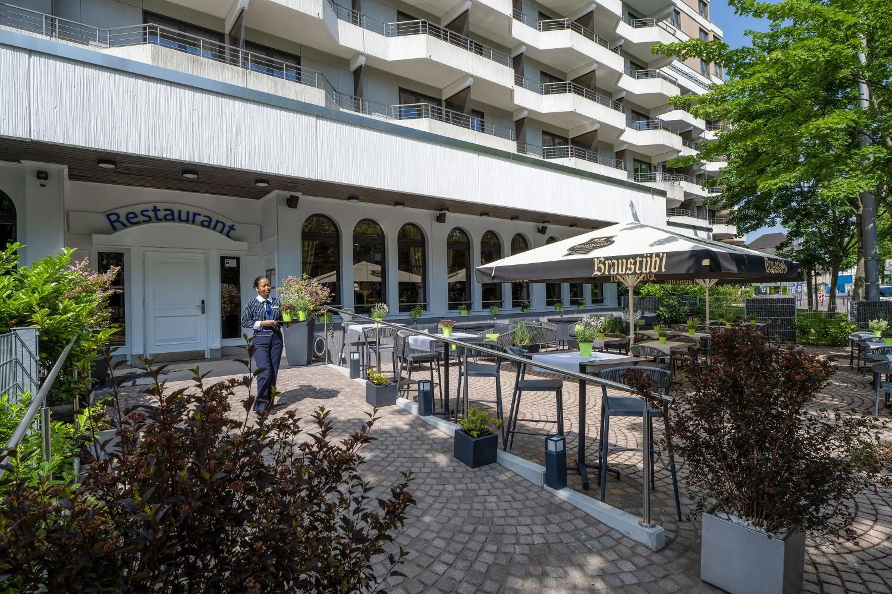Balcony/Terrace in Maritim Hotel Darmstadt