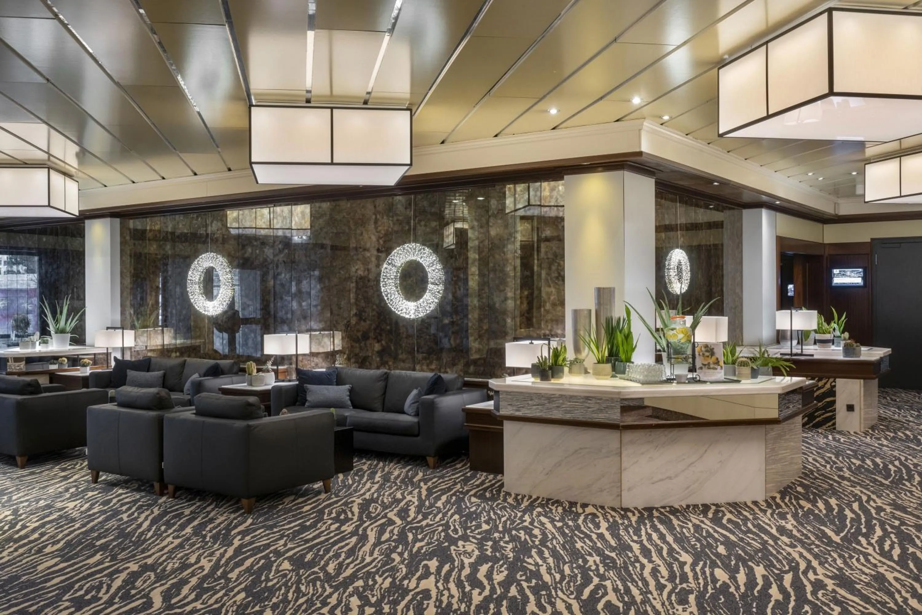 Lobby or reception in Maritim Hotel Darmstadt