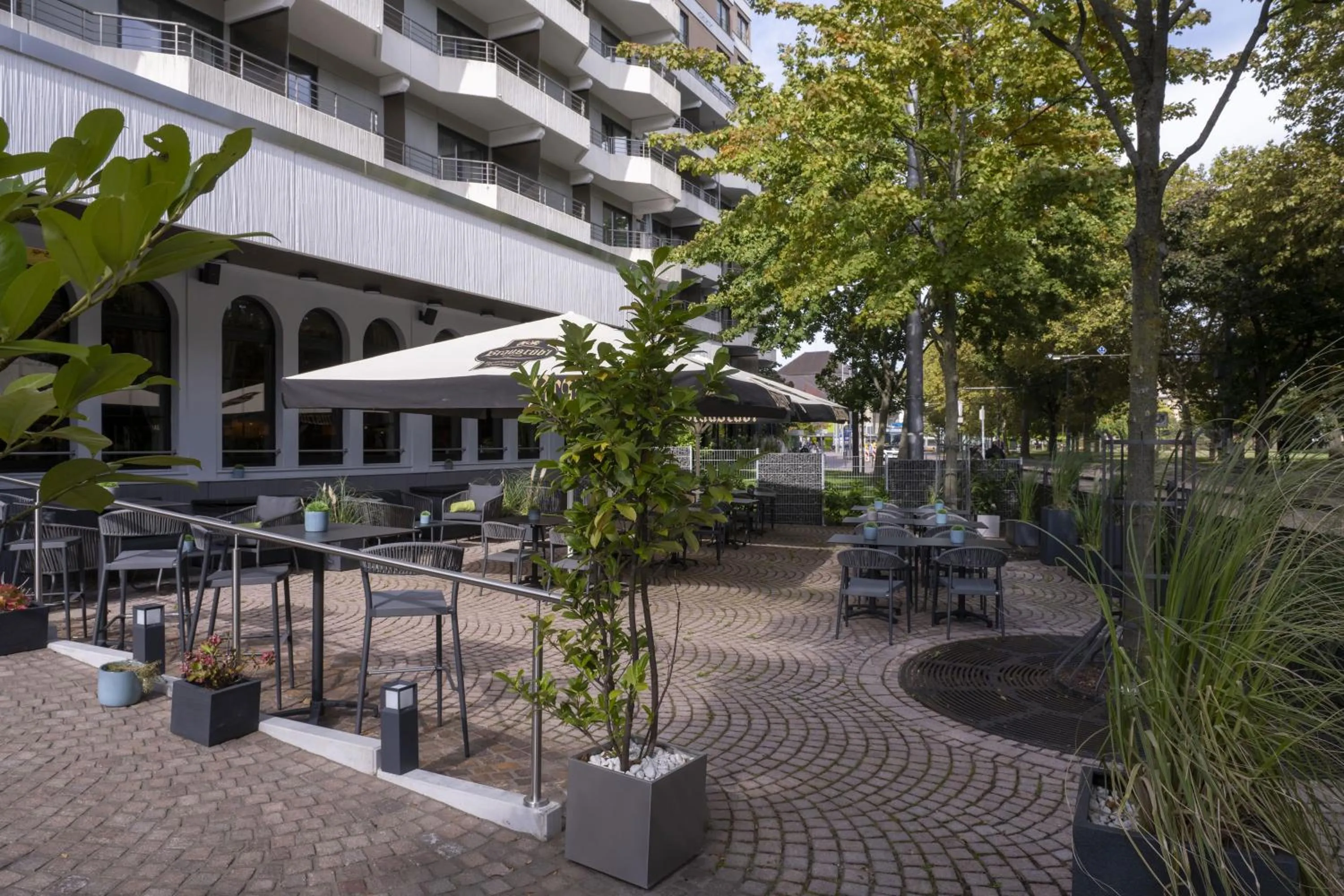 Balcony/Terrace in Maritim Hotel Darmstadt