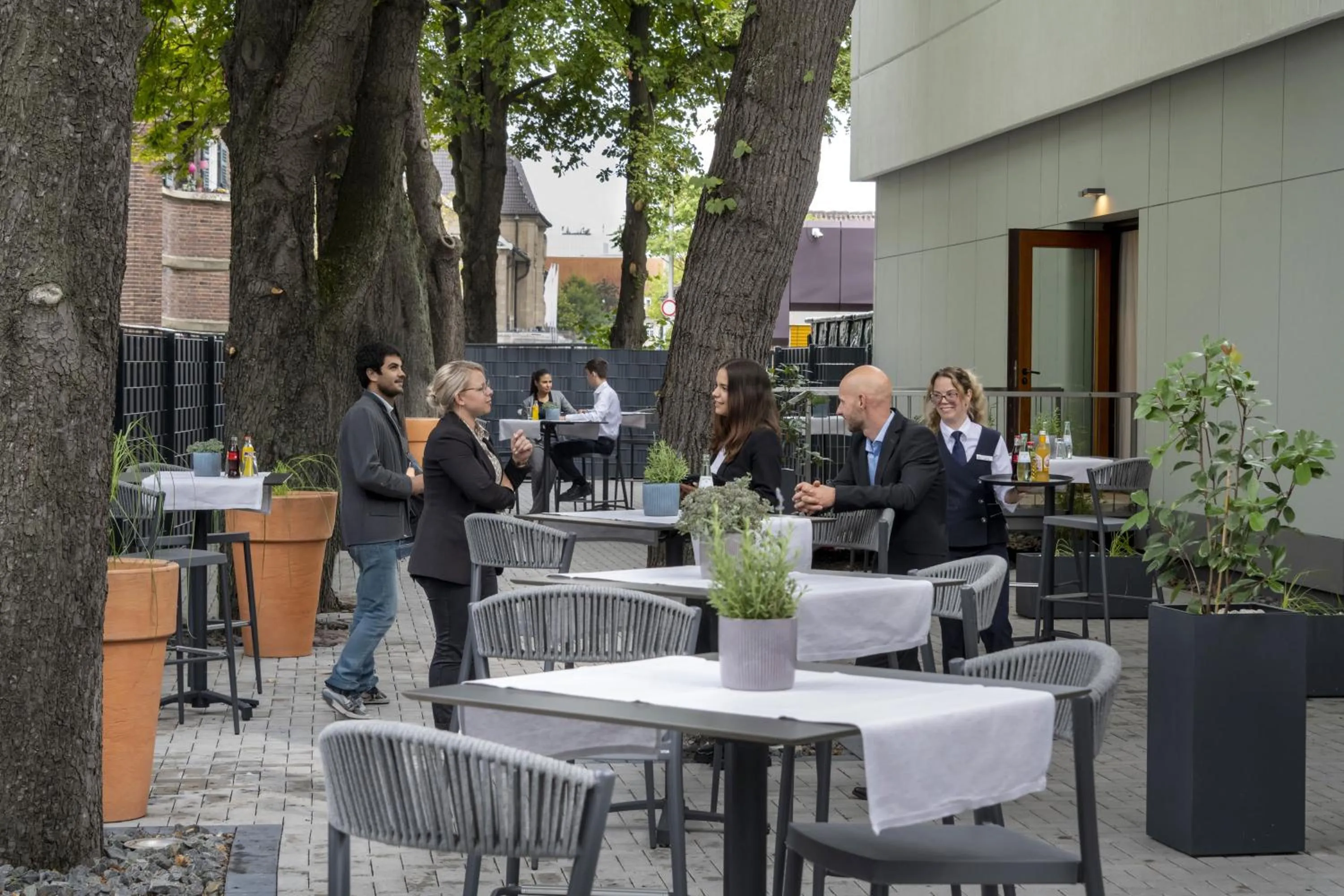 Balcony/Terrace in Maritim Hotel Darmstadt