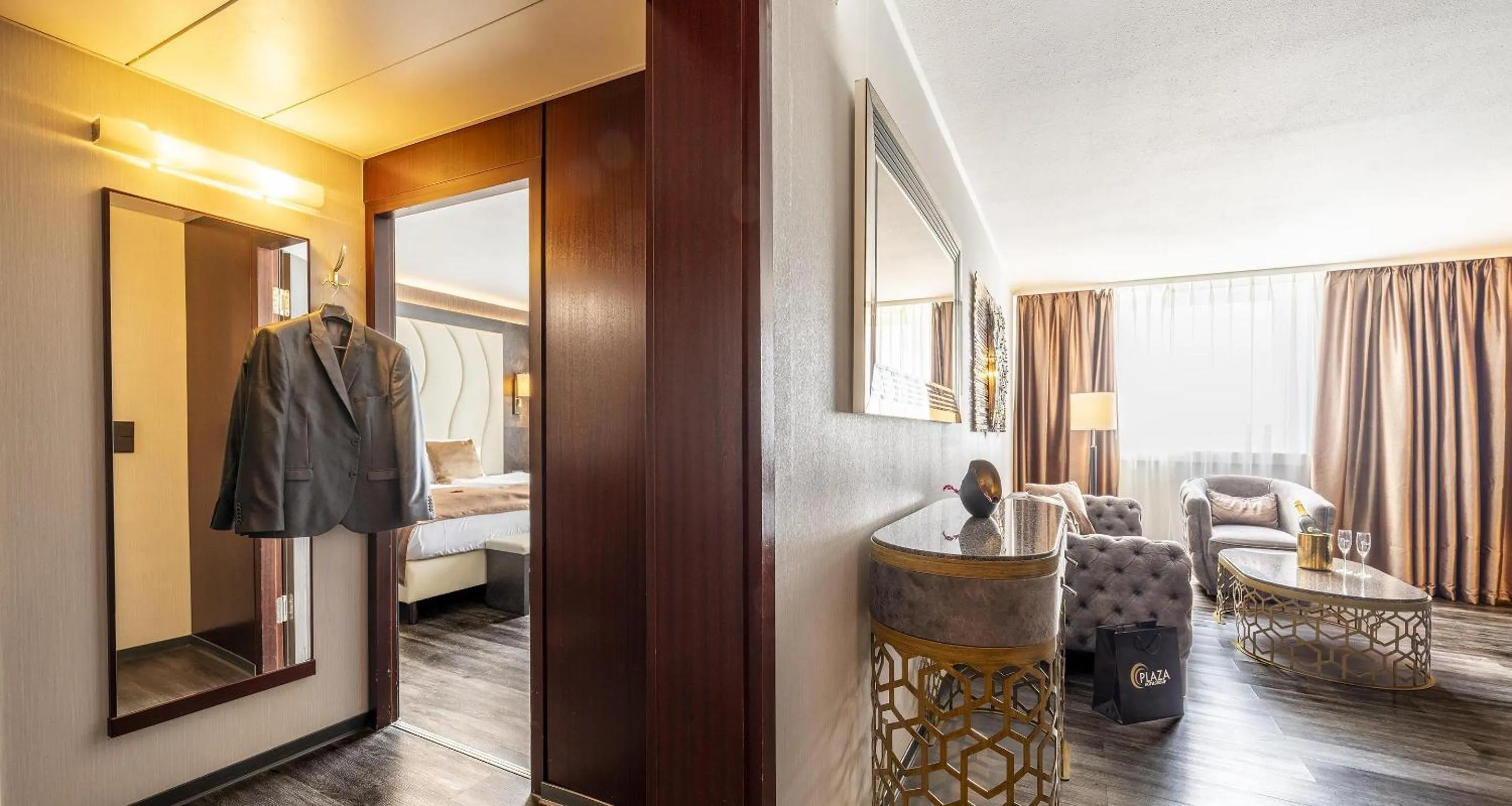 Photo of the whole room, Bed in Best Western Plus Plaza Hotel Darmstadt