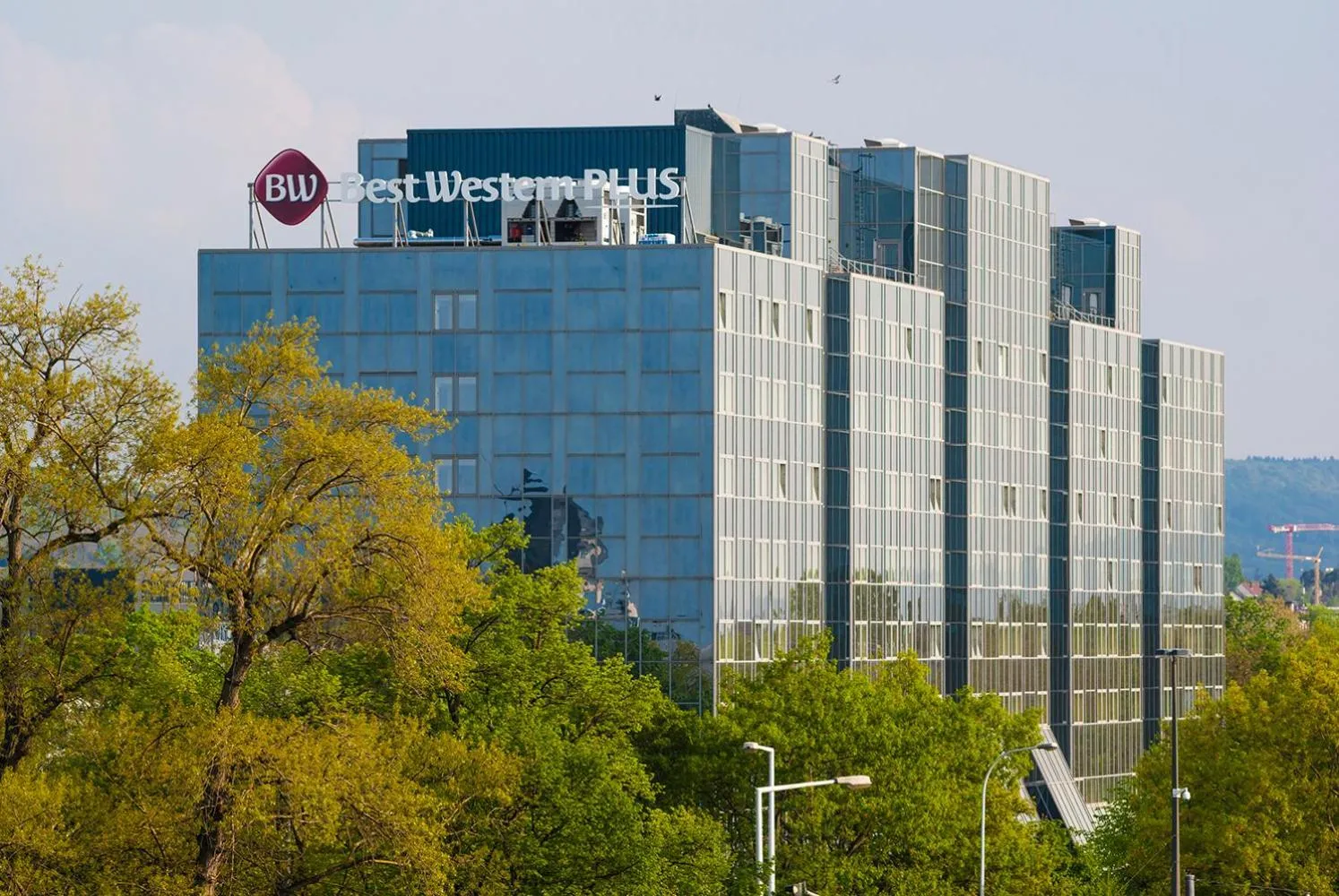 Property building in Best Western Plus Plaza Hotel Darmstadt