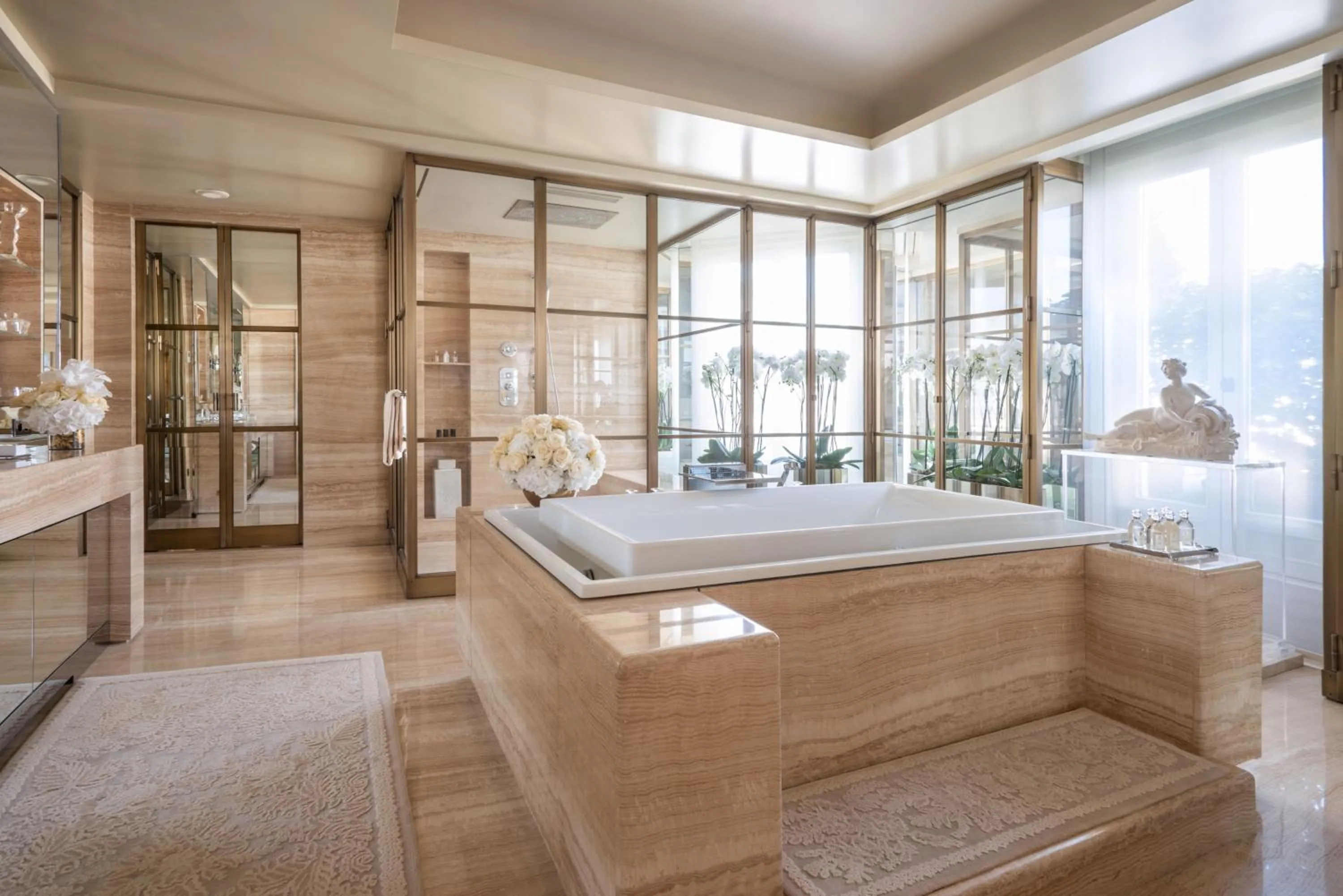 Bathroom in Four Seasons Hotel George V Paris