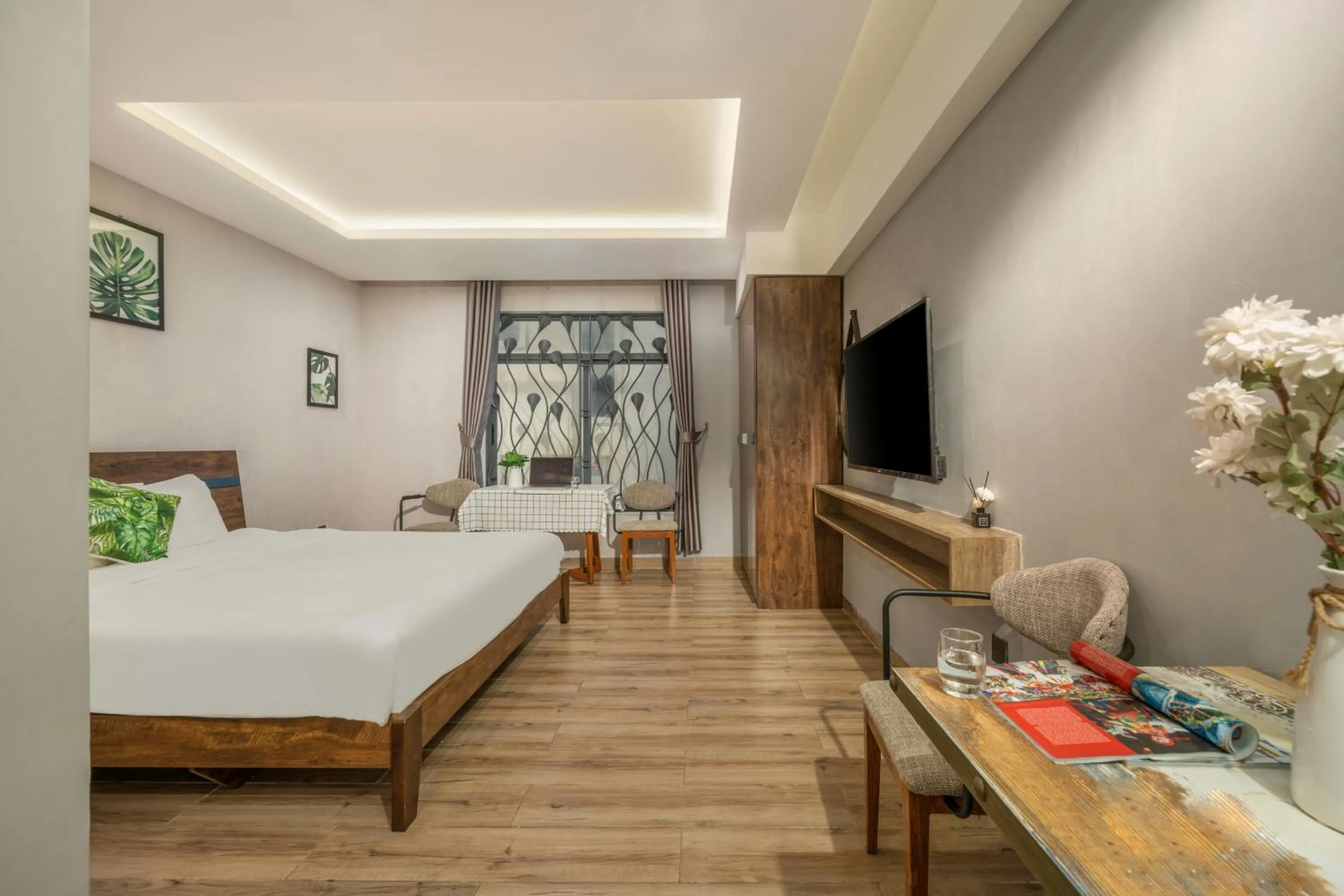 Photo of the whole room, Bed in Mons Boutique Hotel & Apartment