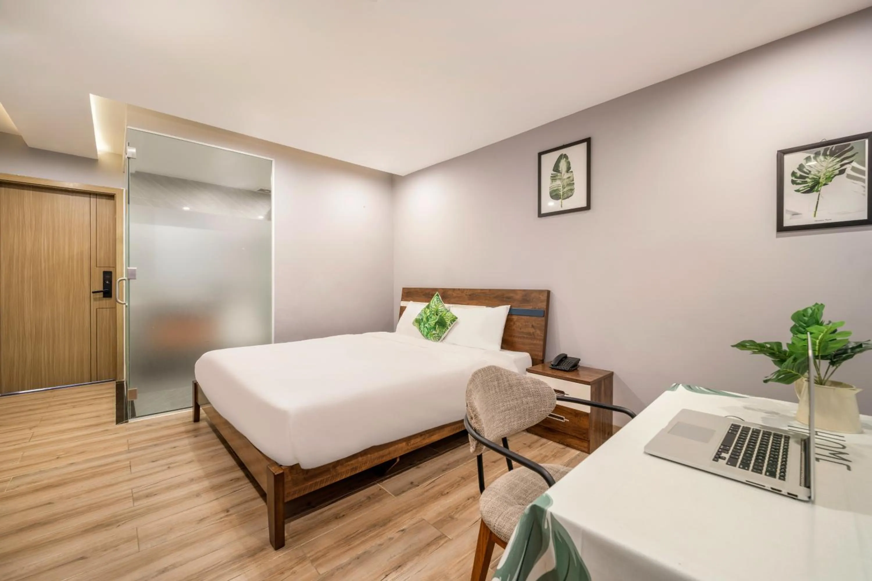 Bedroom, Bed in Mons Boutique Hotel & Apartment