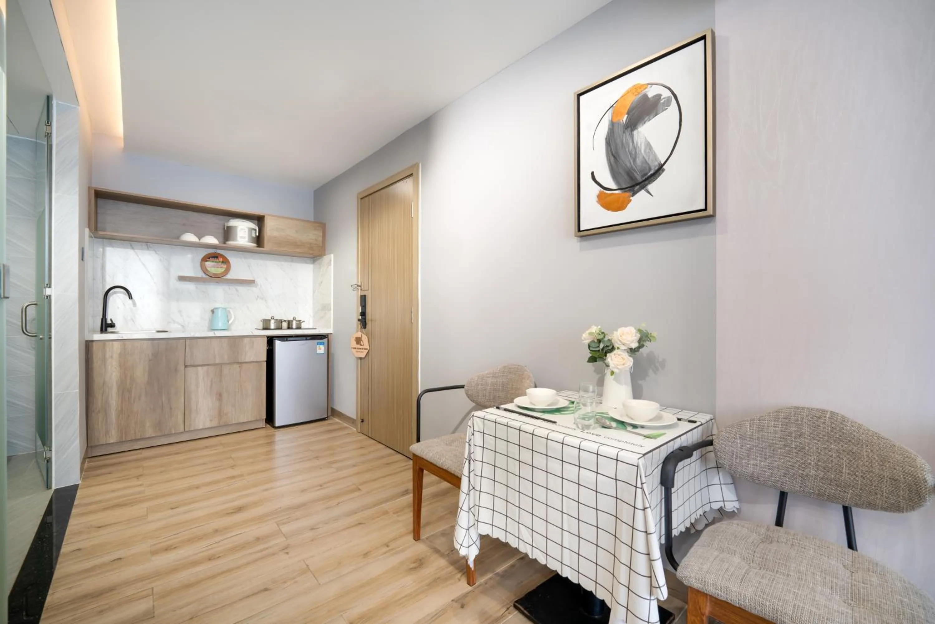 stove in Mons Boutique Hotel & Apartment