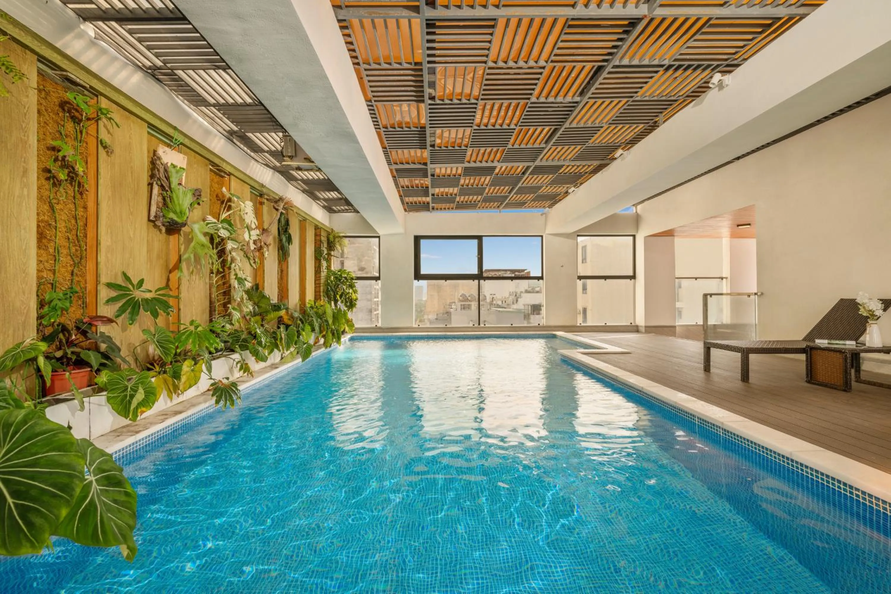 Swimming pool in Mons Boutique Hotel & Apartment