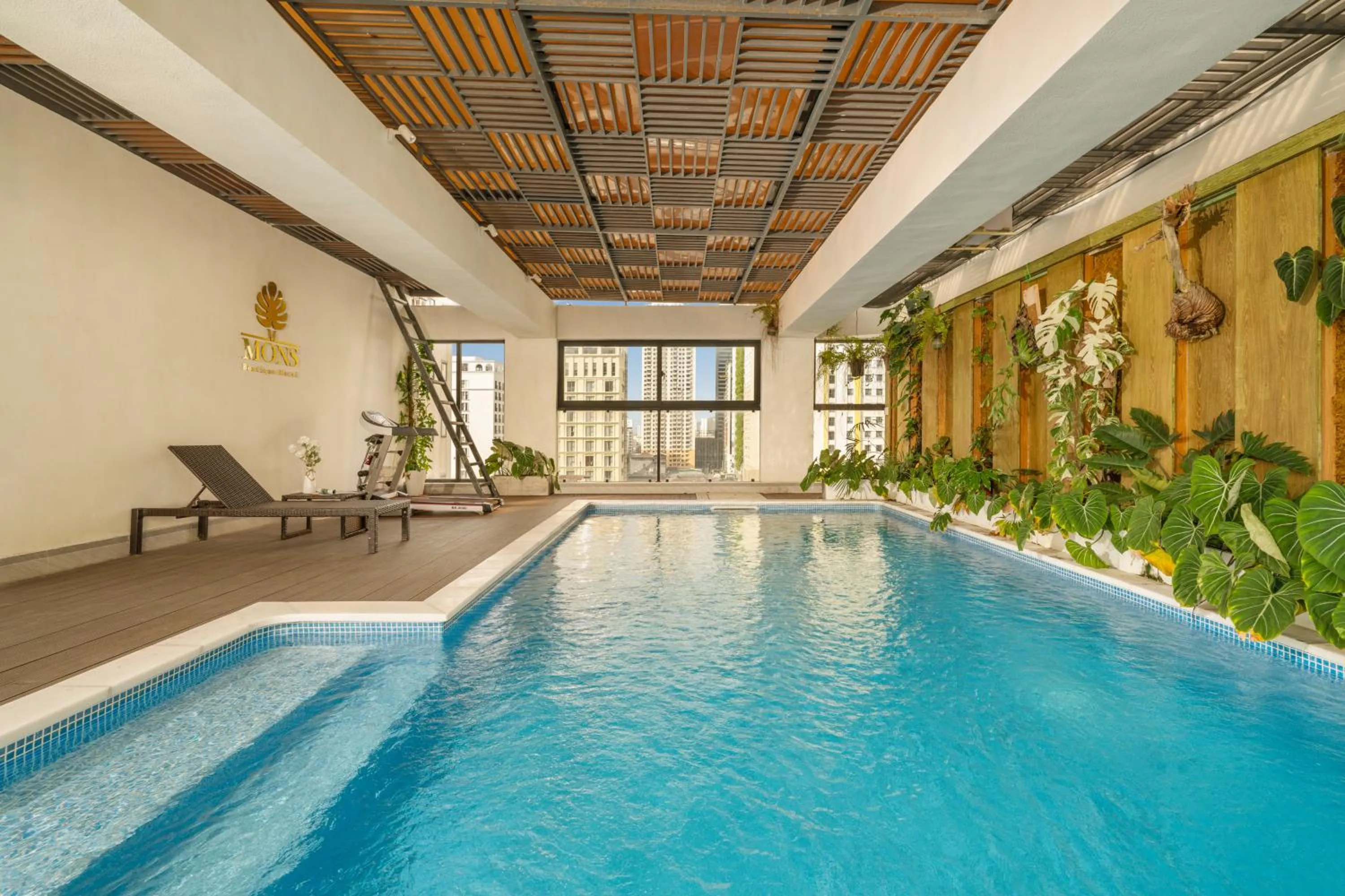 Swimming pool in Mons Boutique Hotel & Apartment