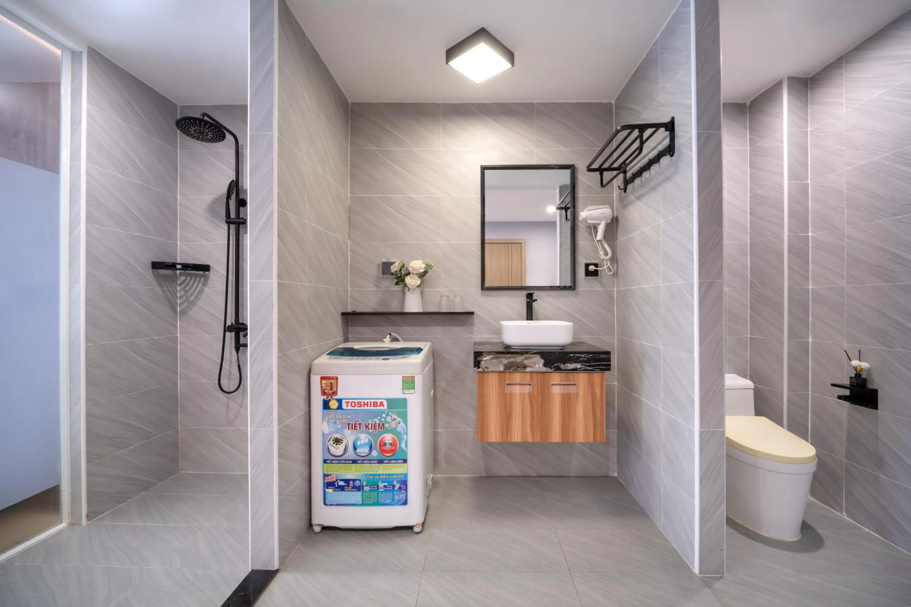 Shower in Mons Boutique Hotel & Apartment