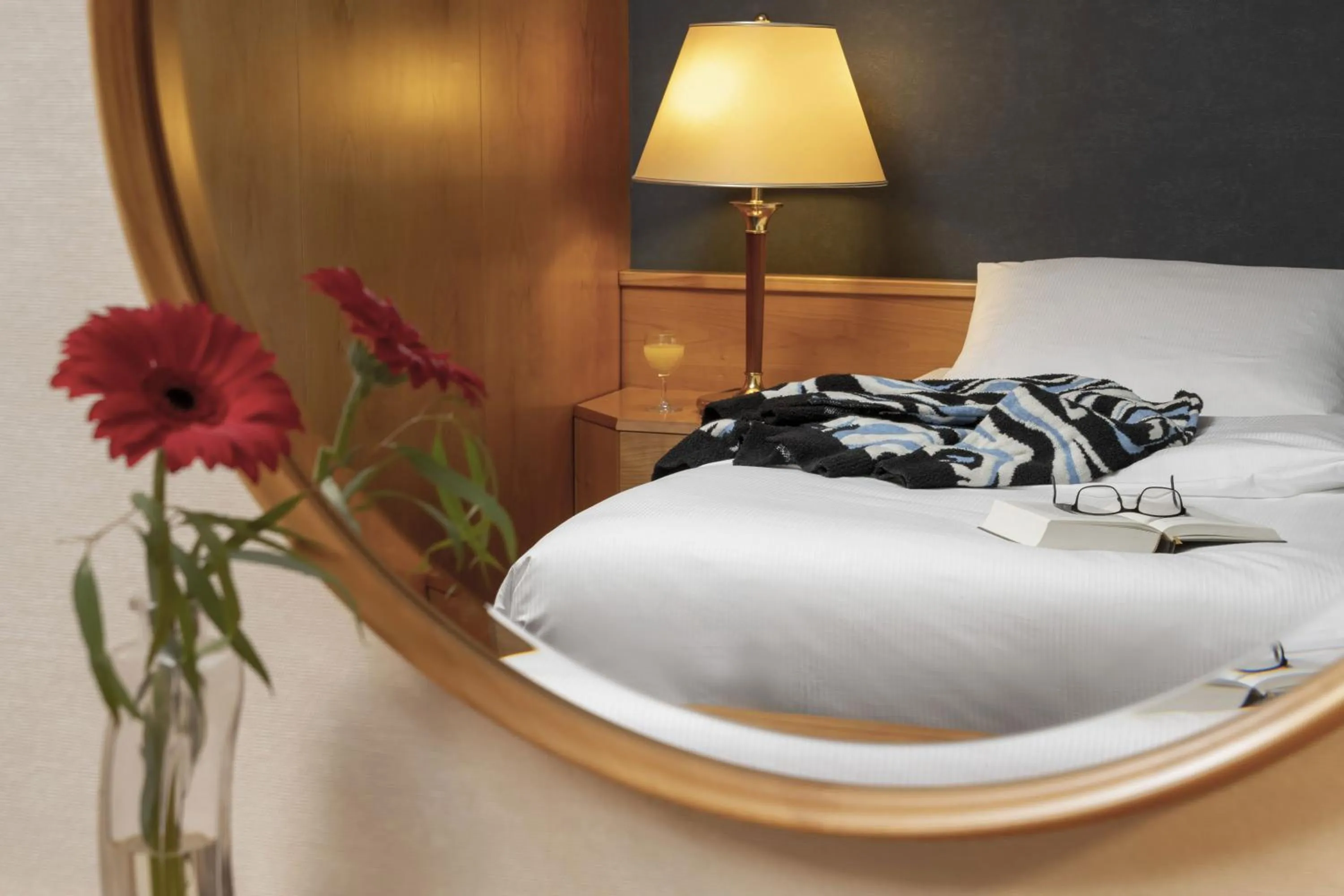 Photo of the whole room, Bed in Maritim Hotel Magdeburg