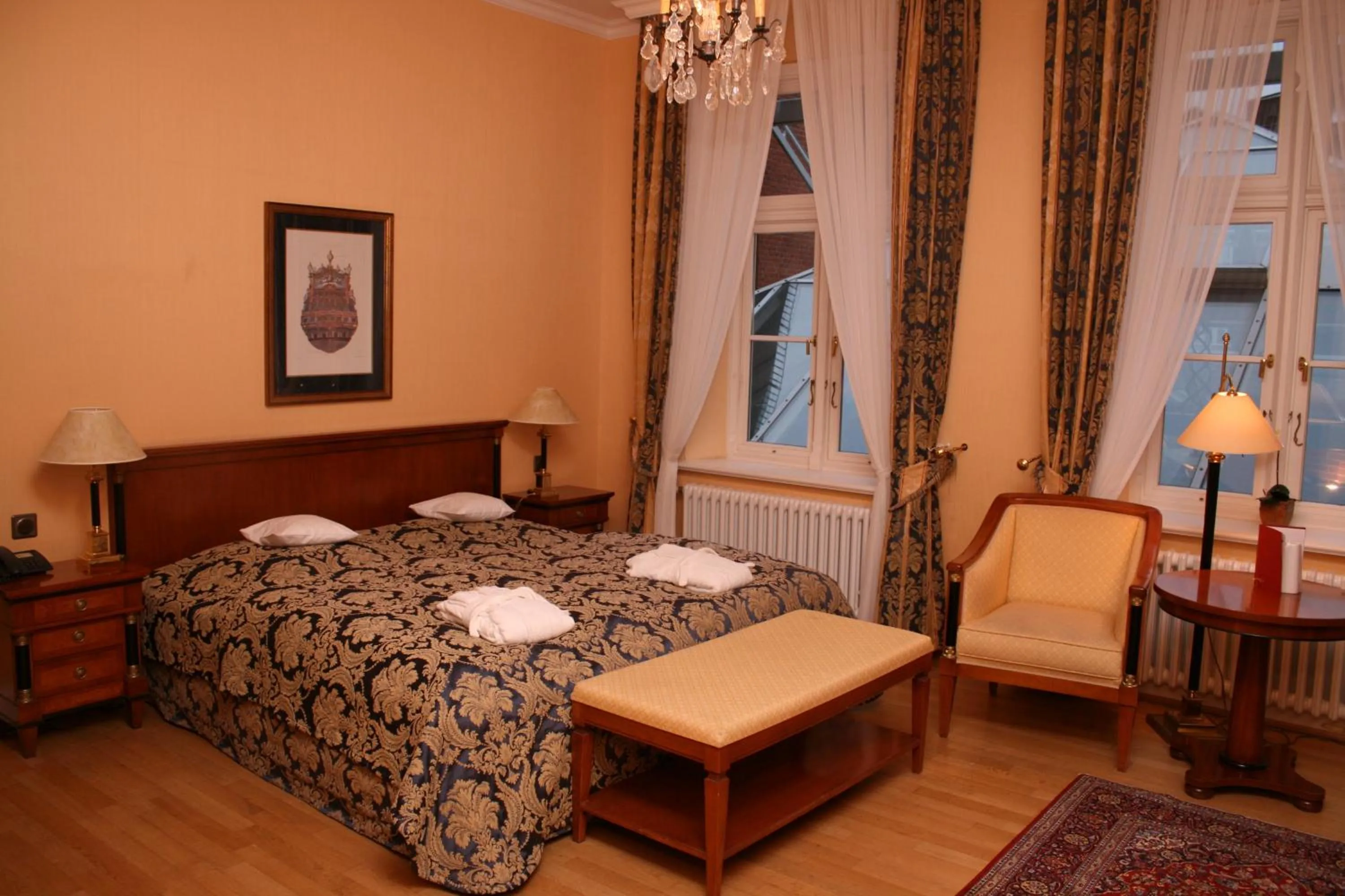 Bed in Hotel Altes Gymnasium