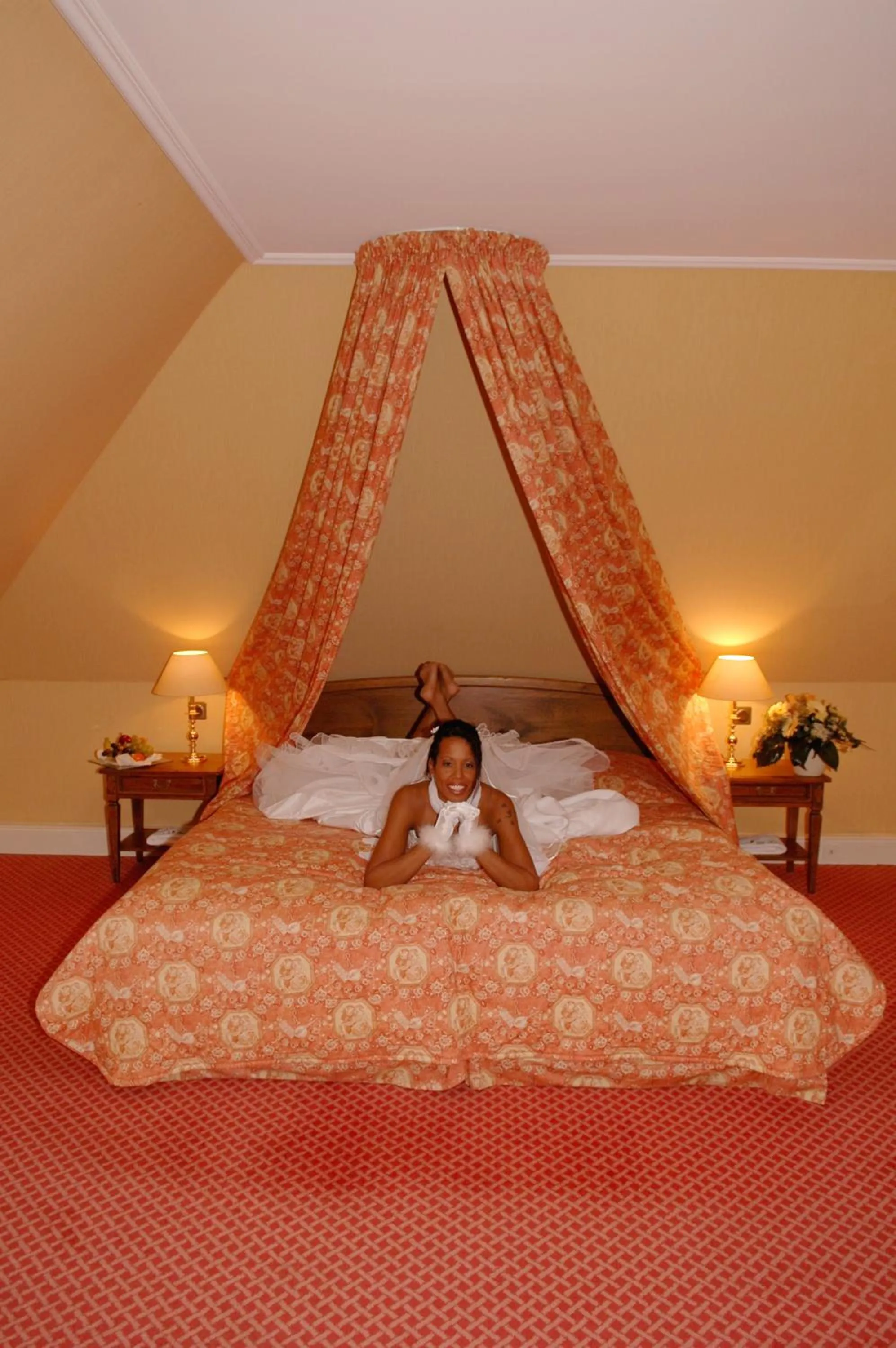 Bed in Hotel Altes Gymnasium