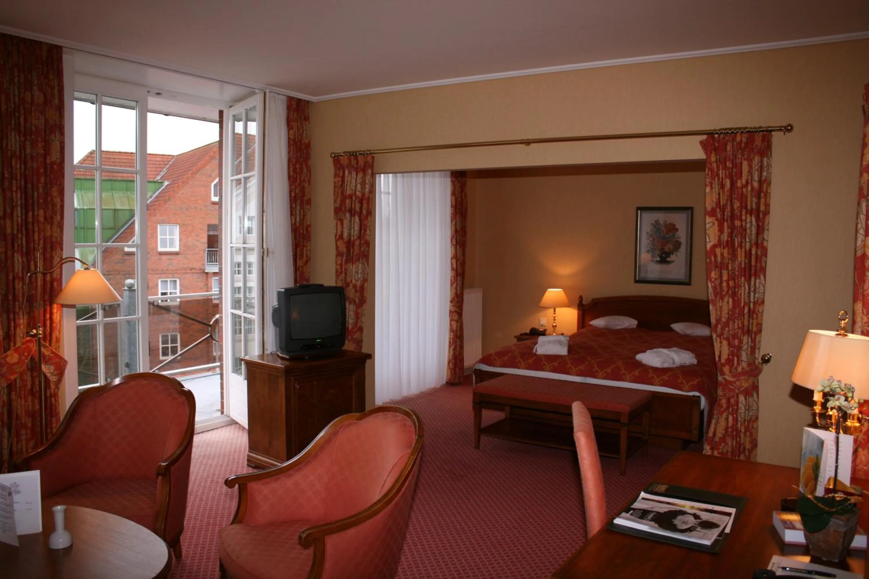 Photo of the whole room, Bed in Hotel Altes Gymnasium