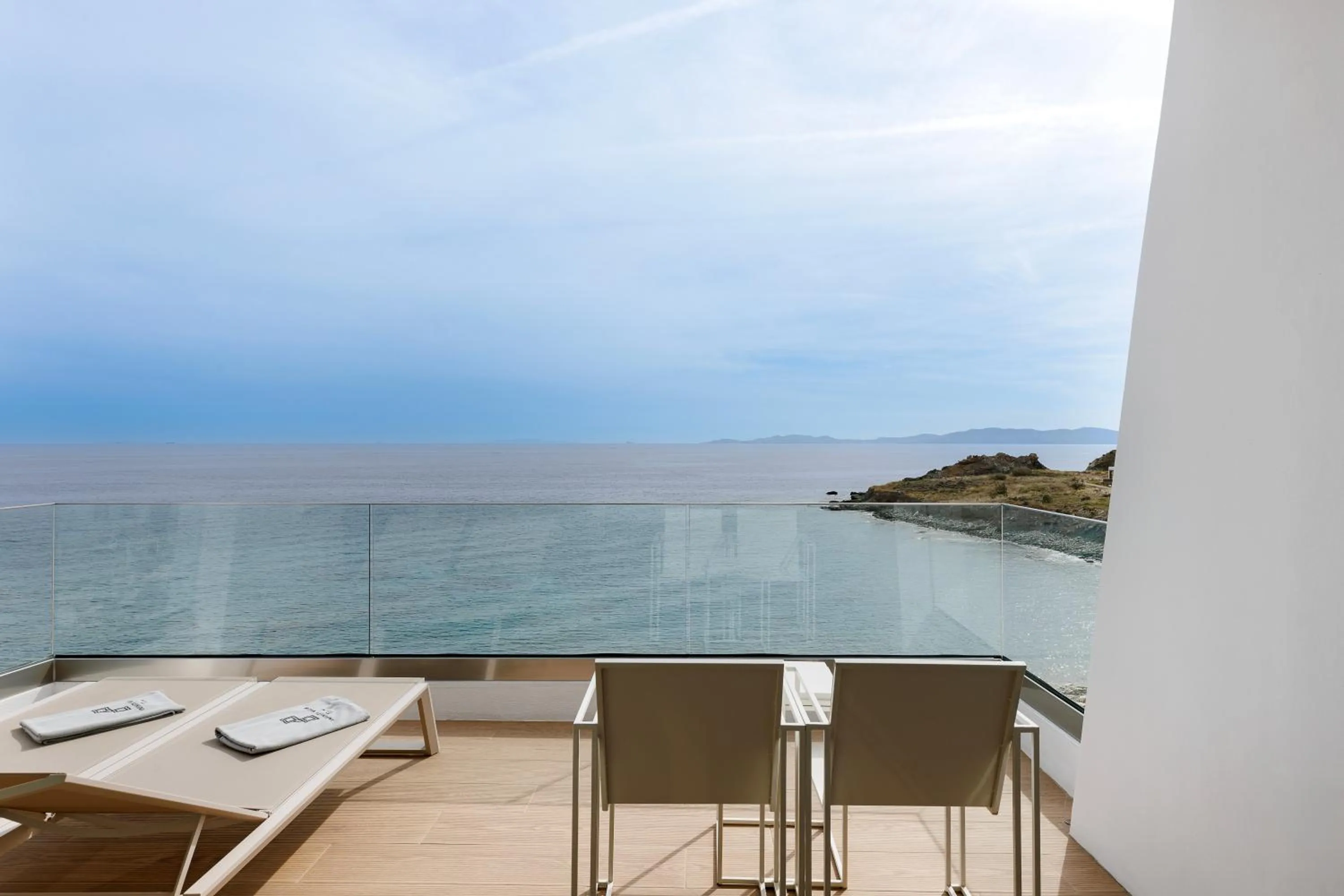 Balcony/Terrace in Infinity View Hotel Tinos