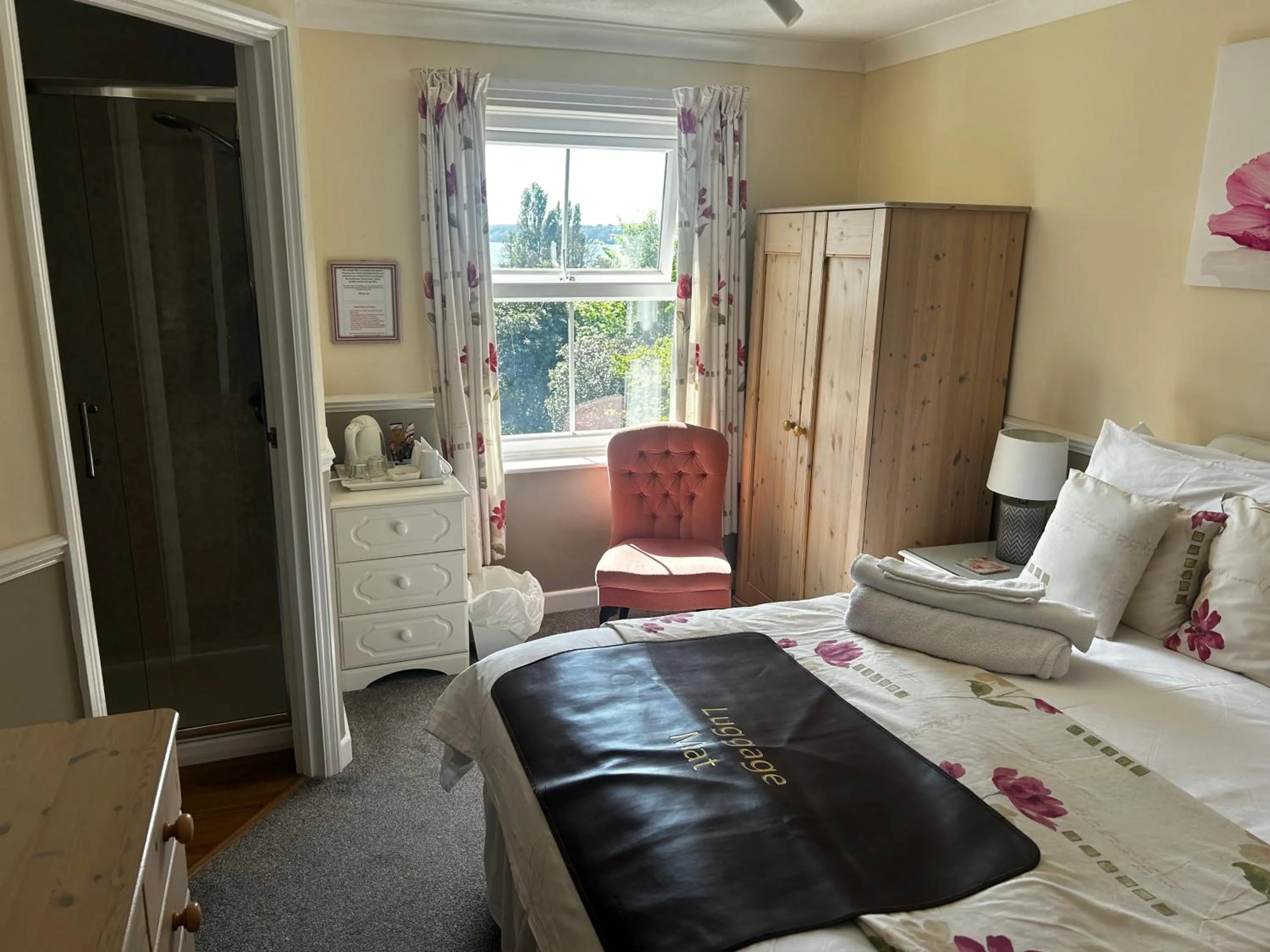 Bed in amber house hotel